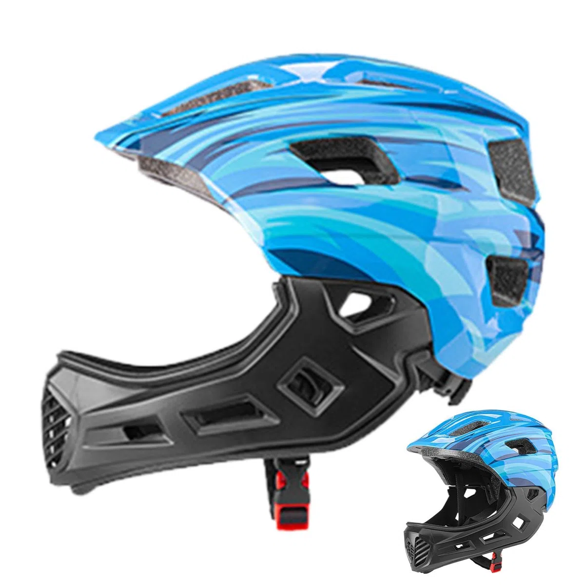 Casque Intégral, Equipement De Protection Cyclisme - Casque Moto Enfant, CasqueMoto Enfant pour Filles Jeunes Cavaliers Débutants Skateboard Jeu Extérieur Parc Fête