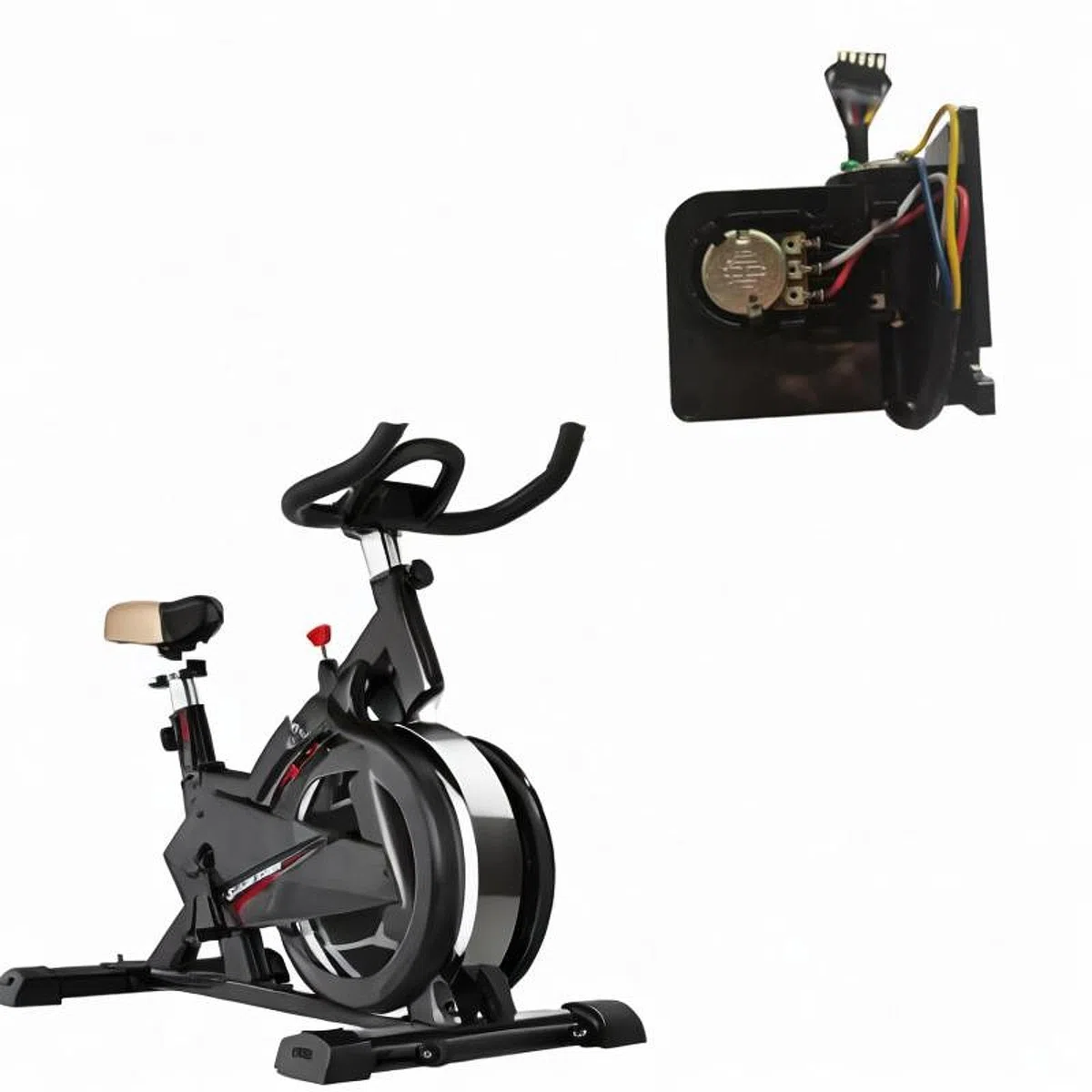 Moteur de tension de résistance réparant l'équipement de fitness moteur de vélo elliptique