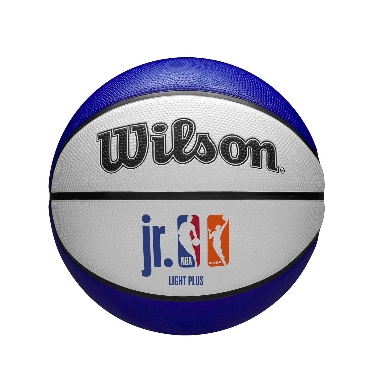 Wilson Basketball Jr. NBA WNBA DRV Light, Outdoor and Indoor, Size: 5, Blue/Red/White