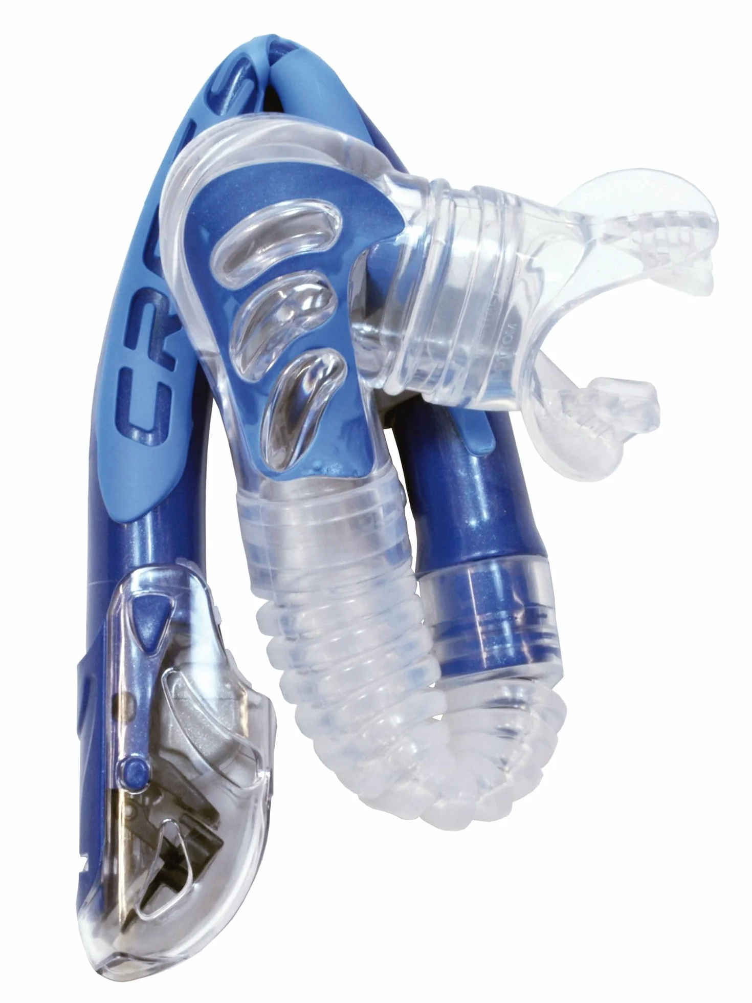 Cressi Sub S.p.A. Alpha Ultra Dry Tuba Blue/Azure