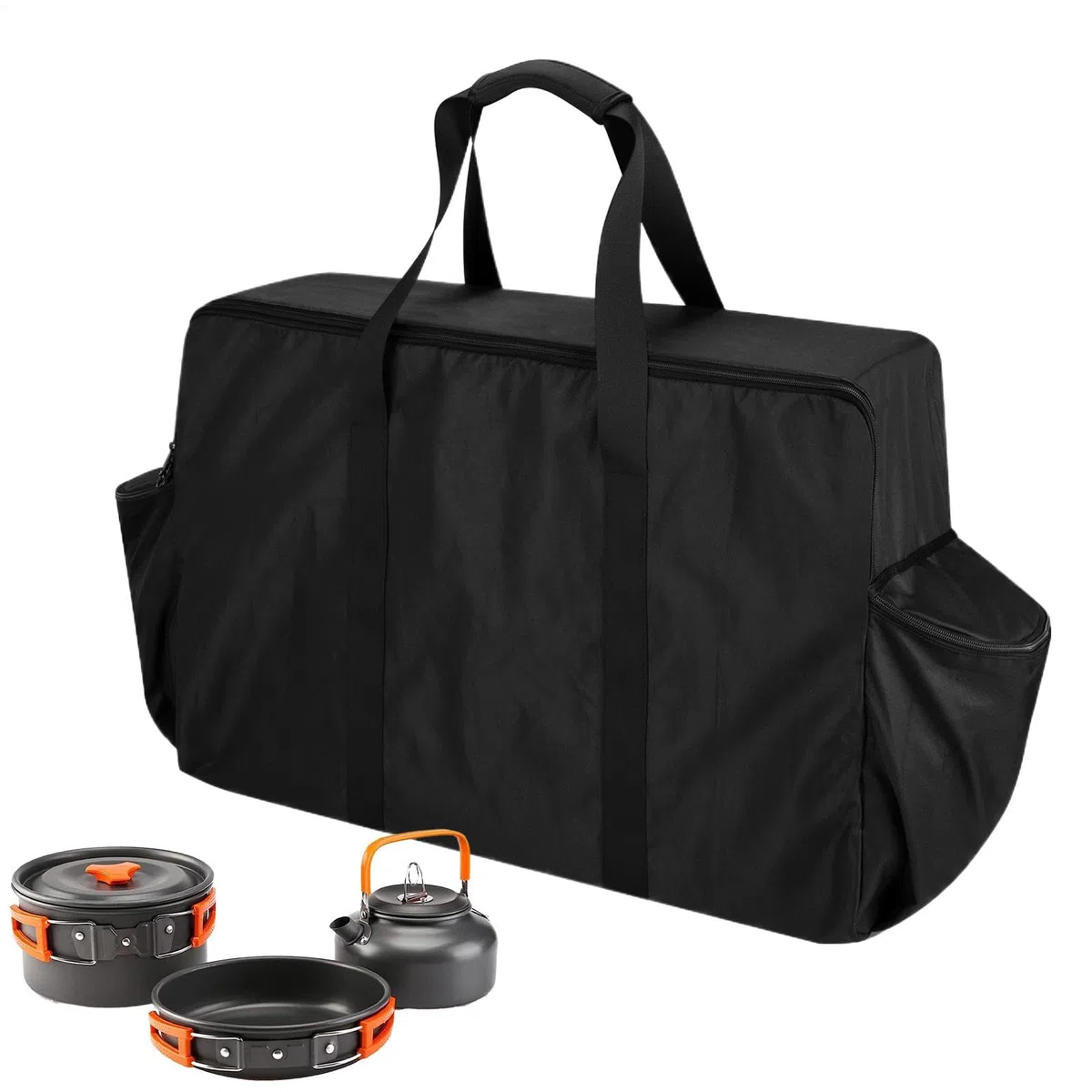 Sac de Rangement pour Outils de Barbecue – Sac de Rangement Portable de Protection pour réchaud de Barbecue | Accessoires de réservoir Pliables, Organisateur d'équipement d'extérieur, conteneur de