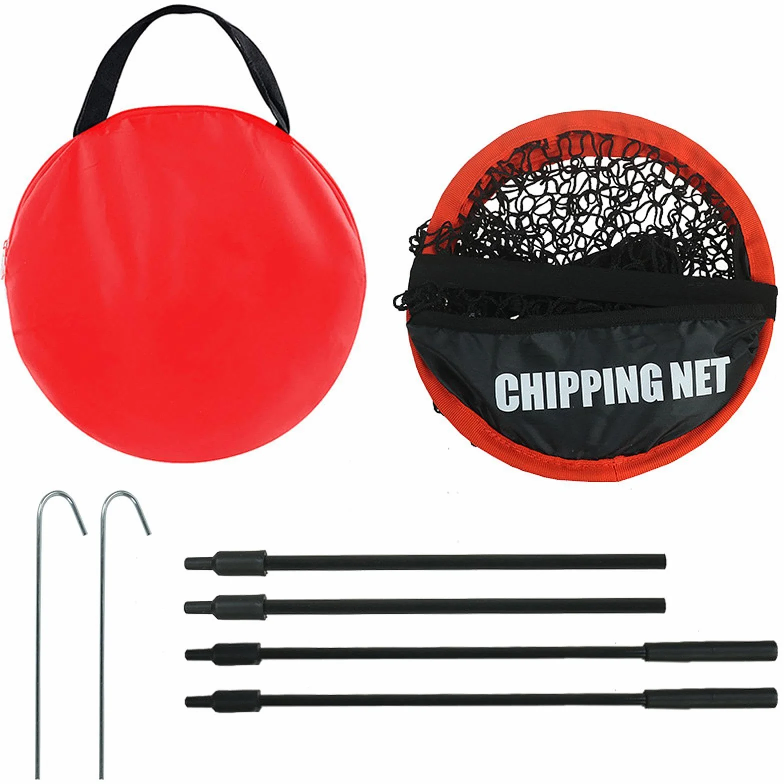 Filet D'entraînement Au Chipping pour Améliorer La Précision et La Puissance - Filet Pliable et Portable pour La Pratique du Golf