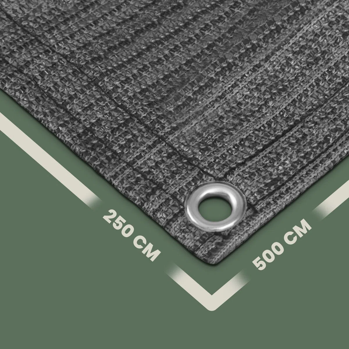 Bestlivings Tapis de camping - Tapis d'auvent en polyéthylène haute densité
