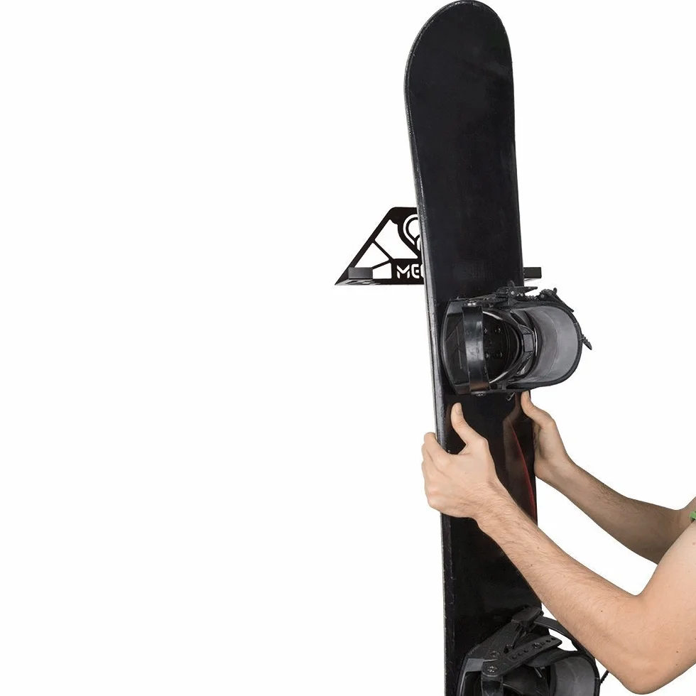 Support Mural Rangement pour Snowboard (100% Acier)