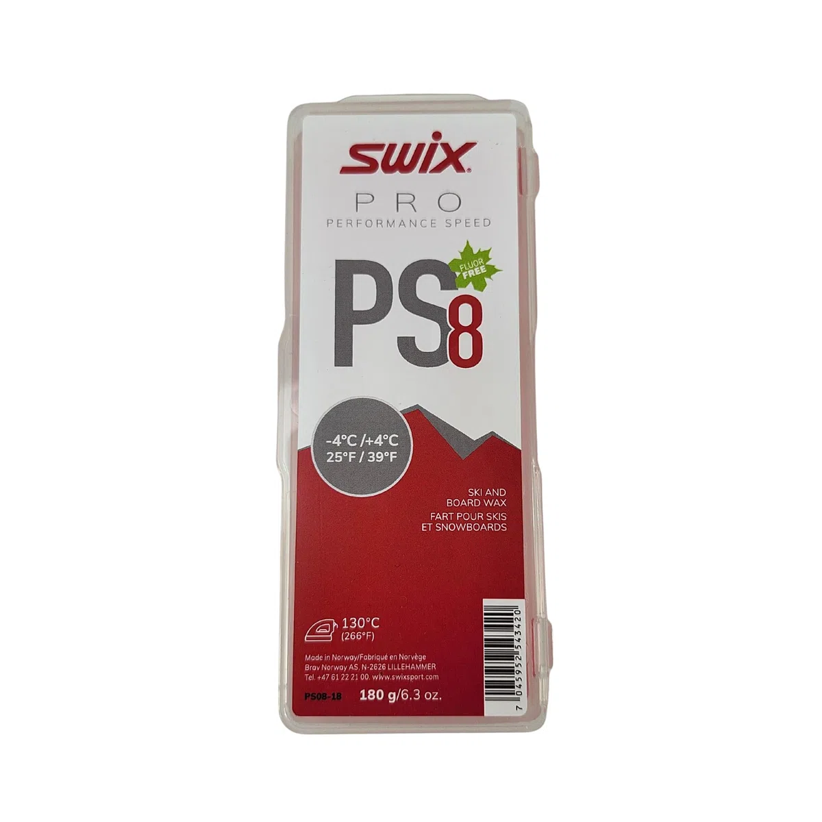 Swix Ps8-4ºc/+4ºc 180 g, taille unique