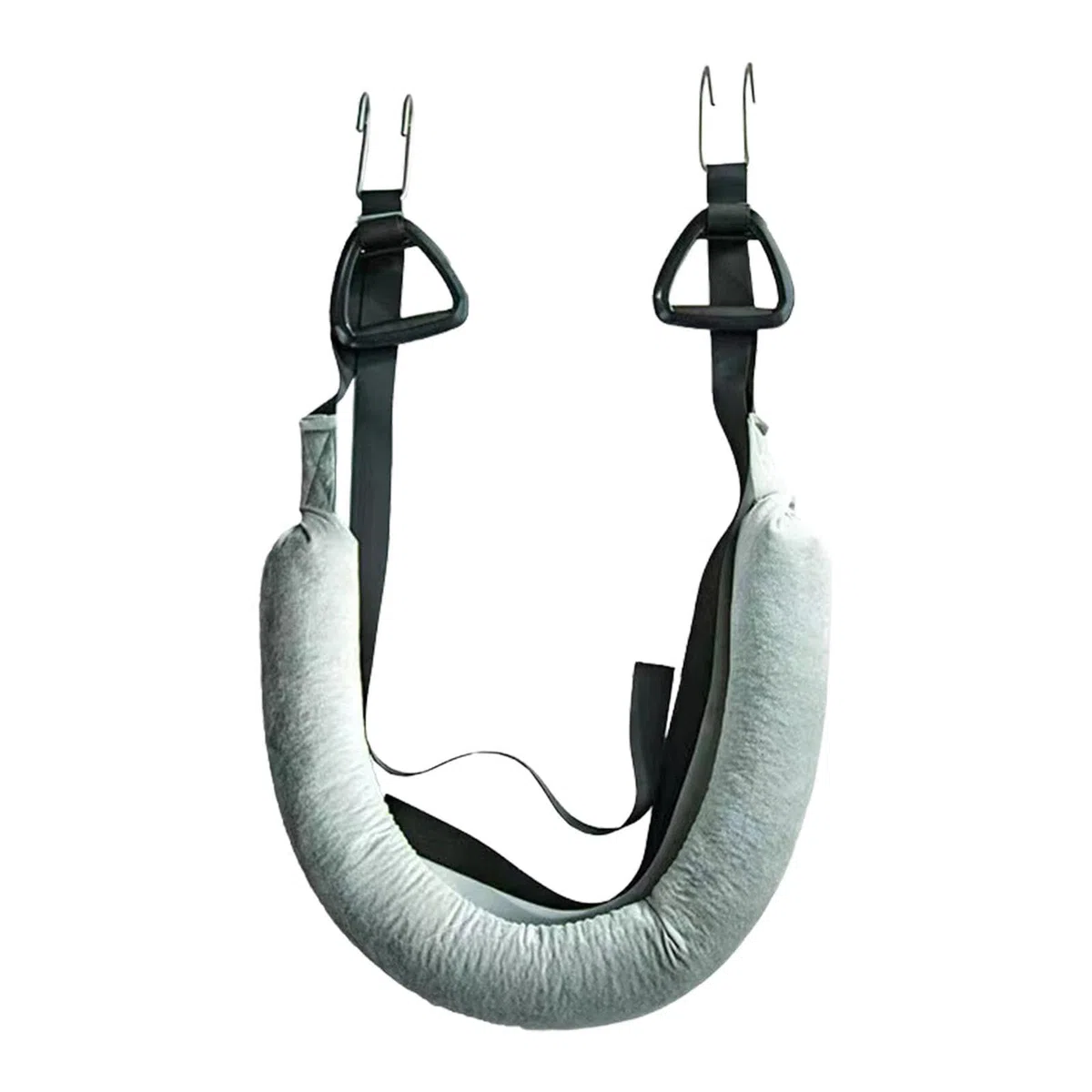 Perfeclan Ceinture d'étirement du Dos avec Harnais de Suspension et Sangles réglables, Appareil de Traction vertébrale pour Adultes à Domicile ou au Bureau.