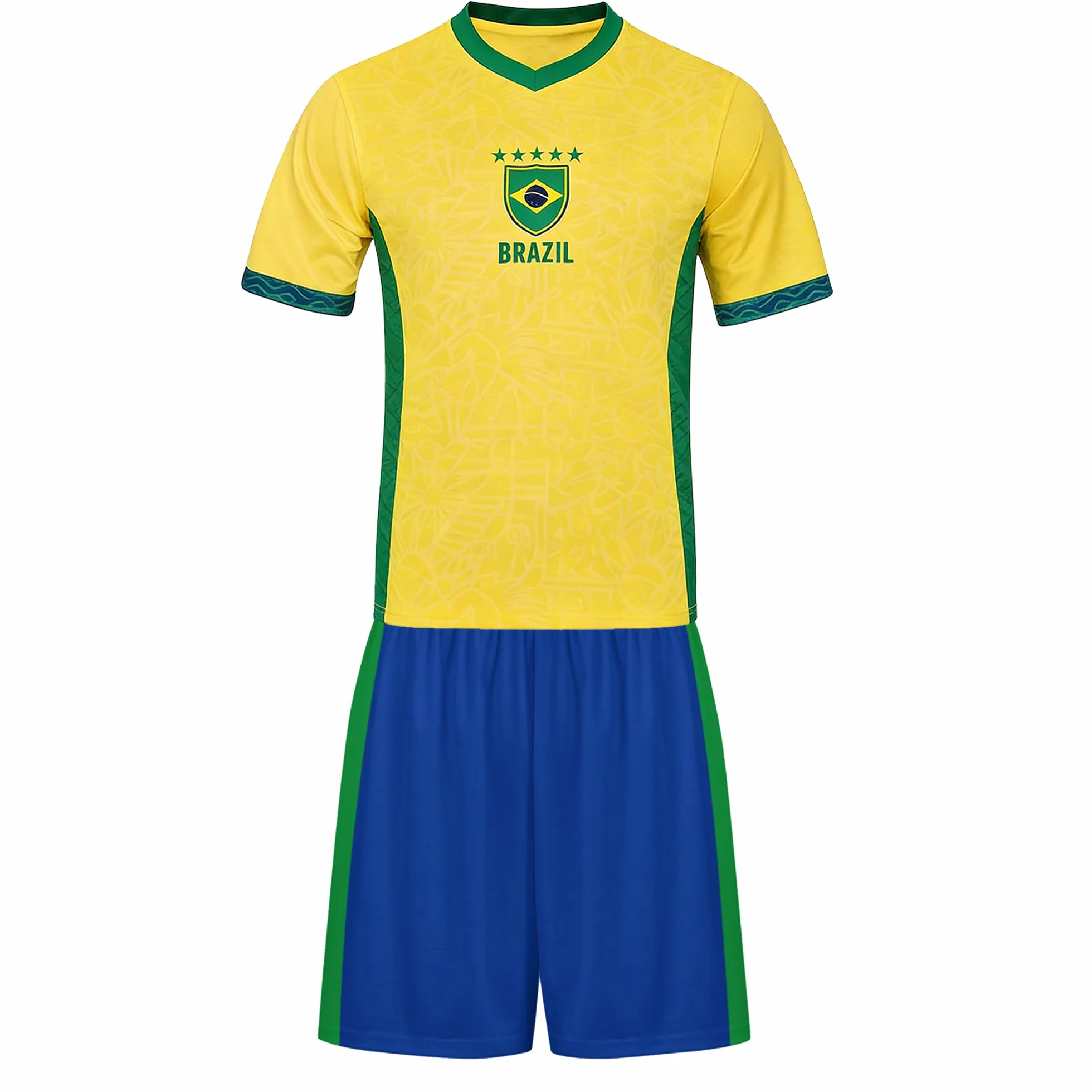 2026 Football Coupe Enfants T-Shirts & Shorts Ensemble Fans de Football Sport Casual Drapeau National Impression Garçons Filles Adolescent Séchage Rapide Jersey Maillot 100-170cm
