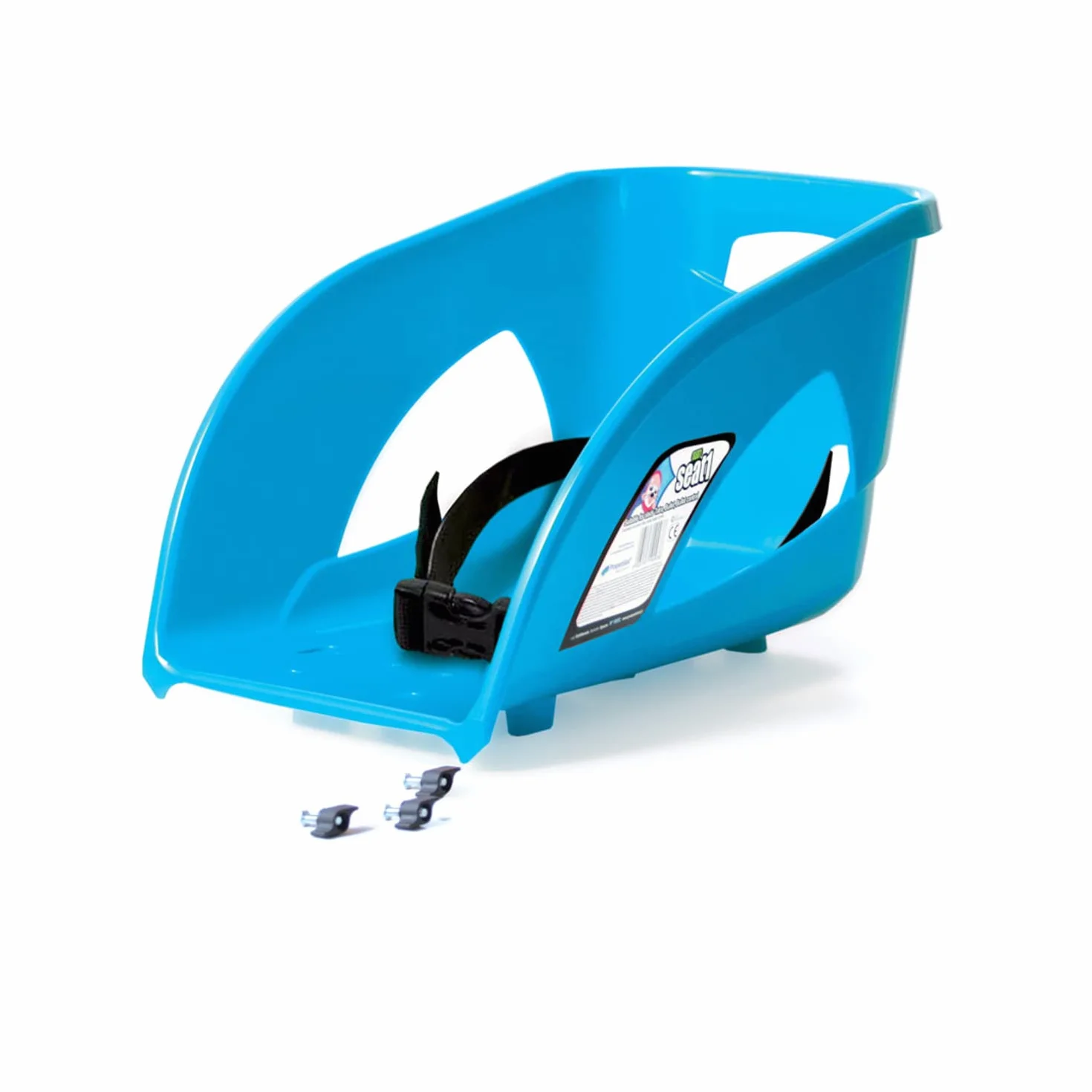 PROSPERPLAST Iseat1-b333 91.3 x 44.9 x 36.2 cm Assise 1 Chaise – Bleu (12 pièces)