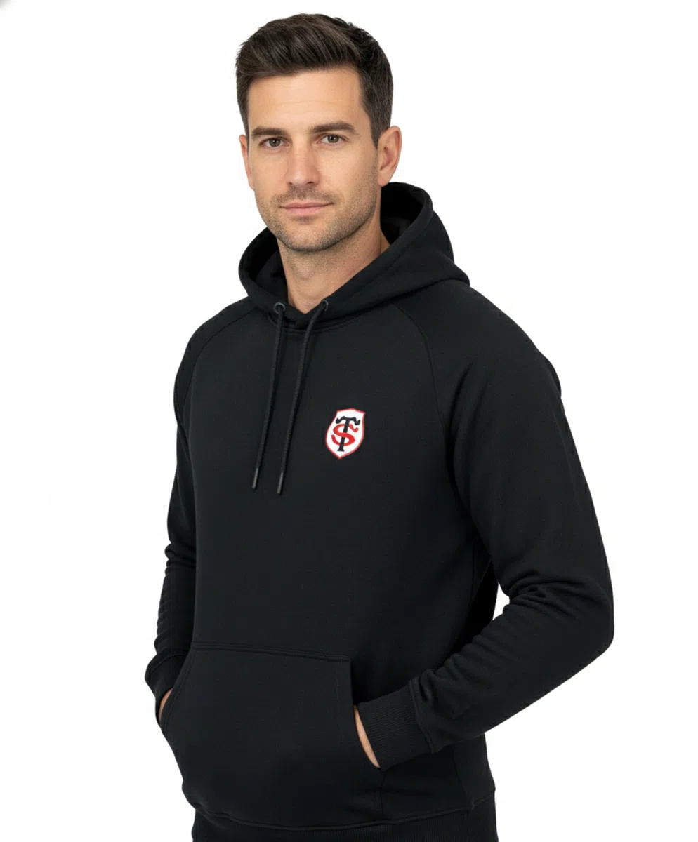 STADE TOULOUSAIN Sweat Capuche Toulouse - Collection Officielle Rugby
