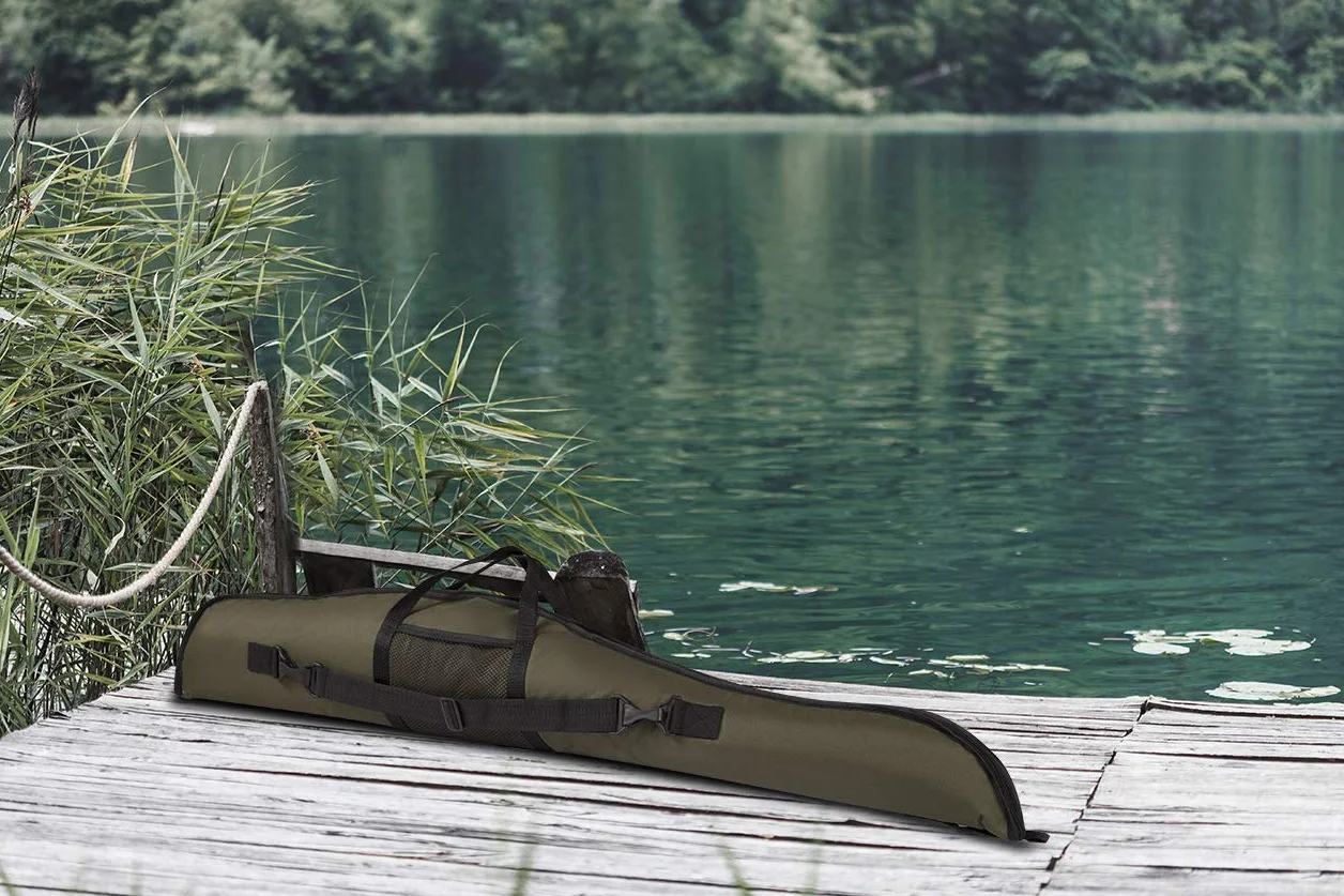 Ferocity Housse pour Arme avec Lunette, Fourreau de Transport pour Carabine 120cm Vert [15/3]