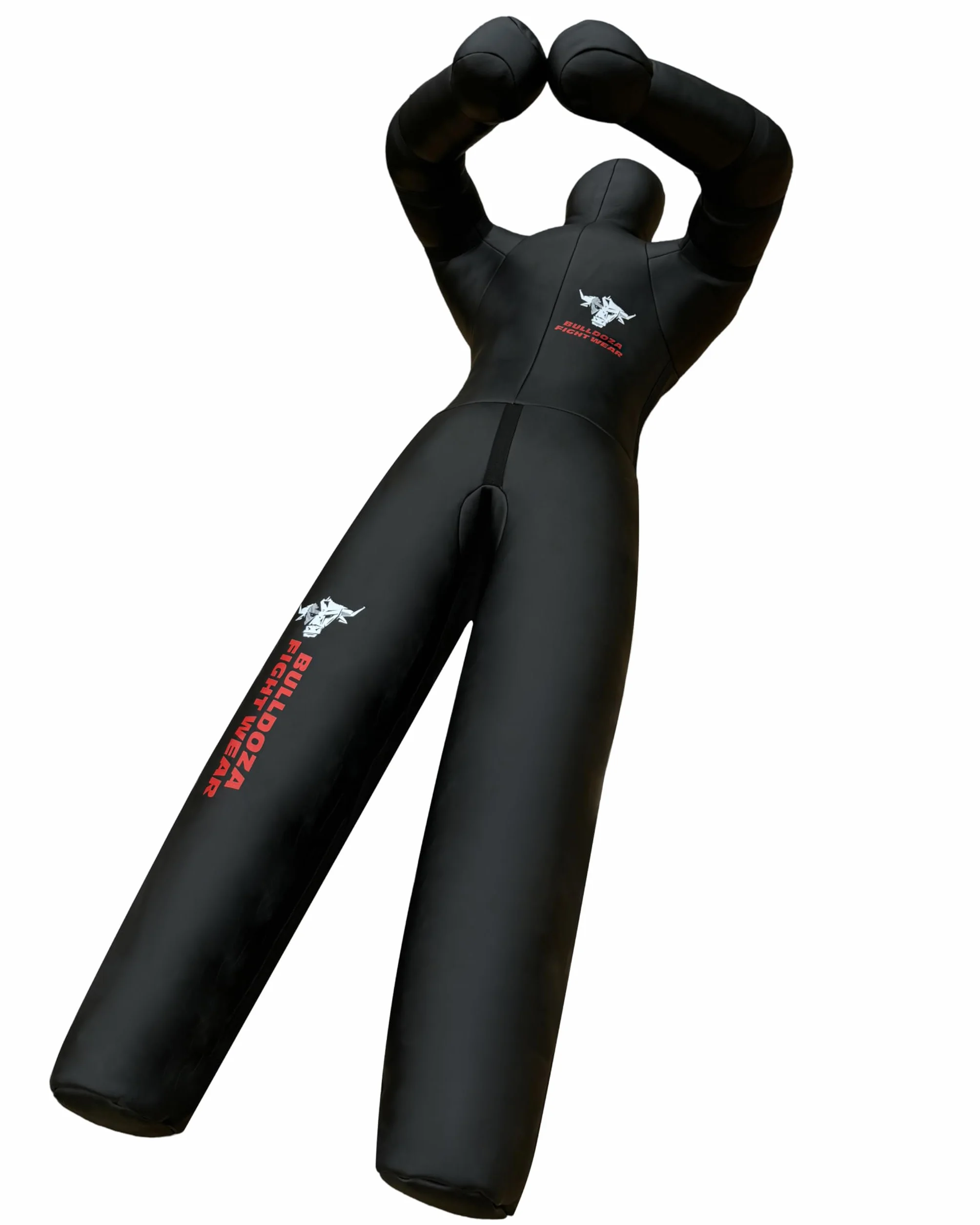 BULL DOZA FIGHT WEAR Mannequin de combat auto-remplissable de 1,52 m – Mannequin de jiu-jitsu pour BJJ avancé, lutte, judo, ground and pound, et entraînement MMA