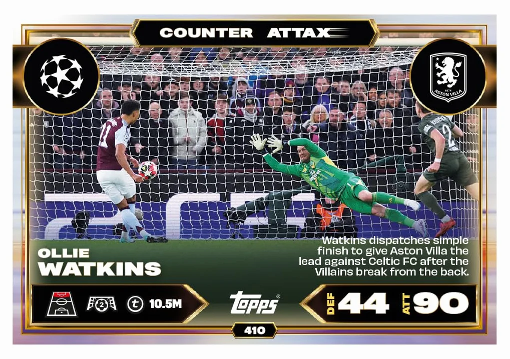 Topps UCC Match Attax 2025/26 – Mega Multipack – Contient 48 cartes Match Attax plus 3 Star Boy LE aléatoires et une carte Ball Master LE aléatoire.