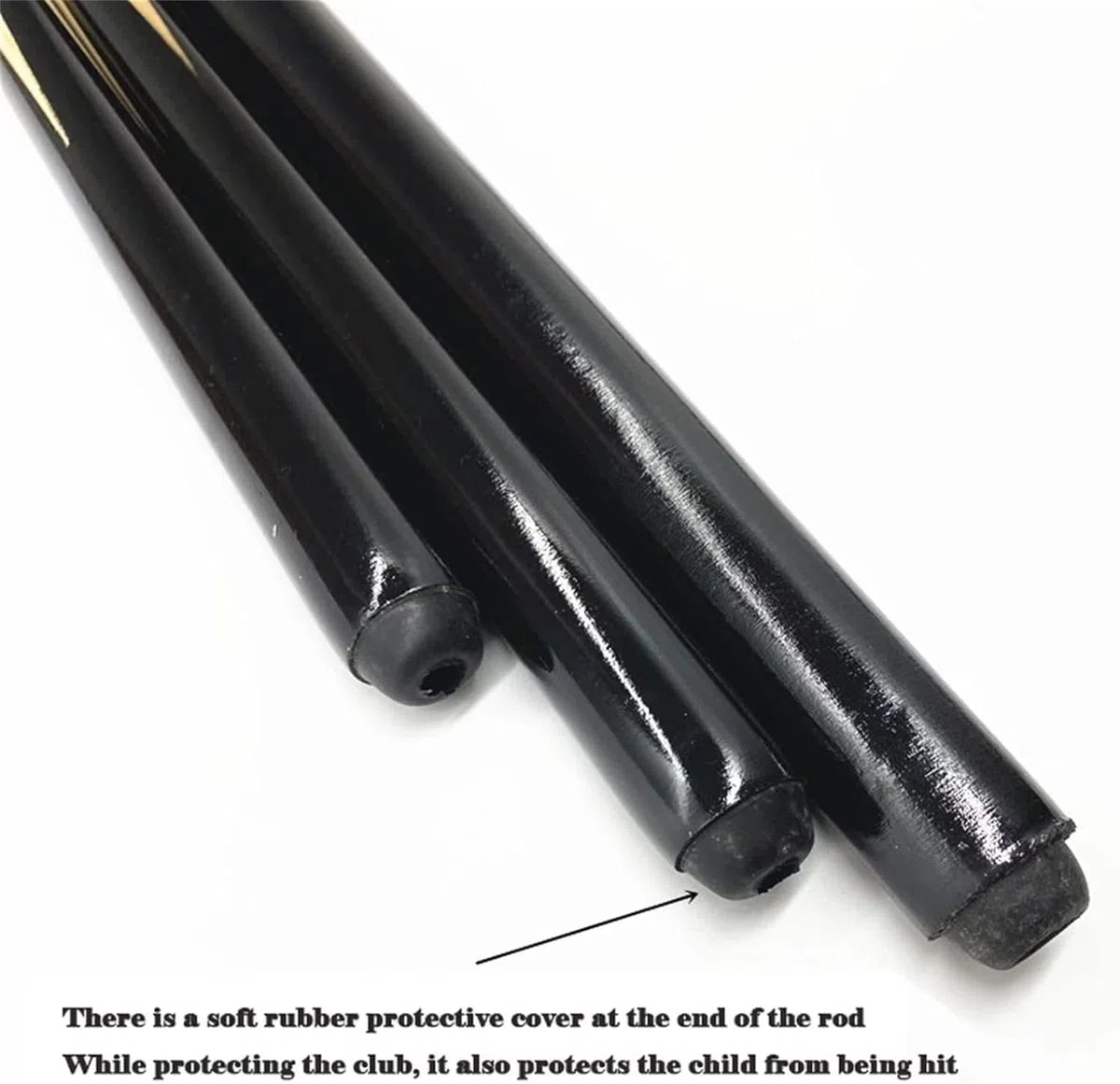 Lot de 2 queues de Billard Courtes de 90 cm, idéales pour Les espaces restreints et Les Adolescents, 2 pièces de 90 cm