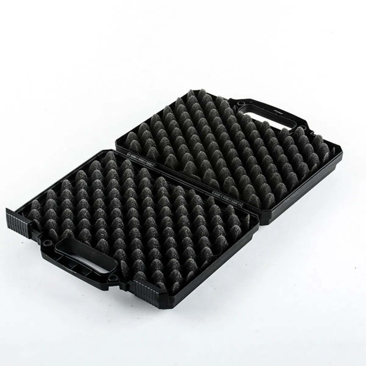 Malette Transport Arme - Mallette Rangement Plastique Transport d'Armes Airsoft - Boîte Rembourrée pour Pistolet et Accessoires-Malette de Protection-Valise d'Extérieur- Malette Anti-Choc
