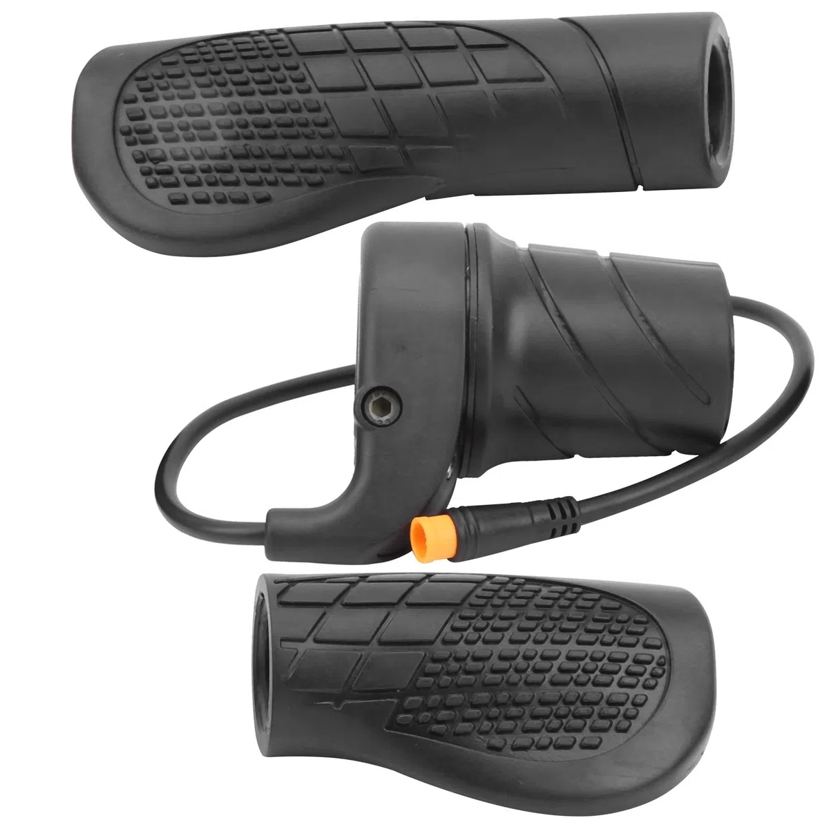 Accélérateur Demi-Torsion - Accélérateur Semi-torsadé antidérapant pour vélo électrique VTT Pièce modifiée Joint étanche 20x