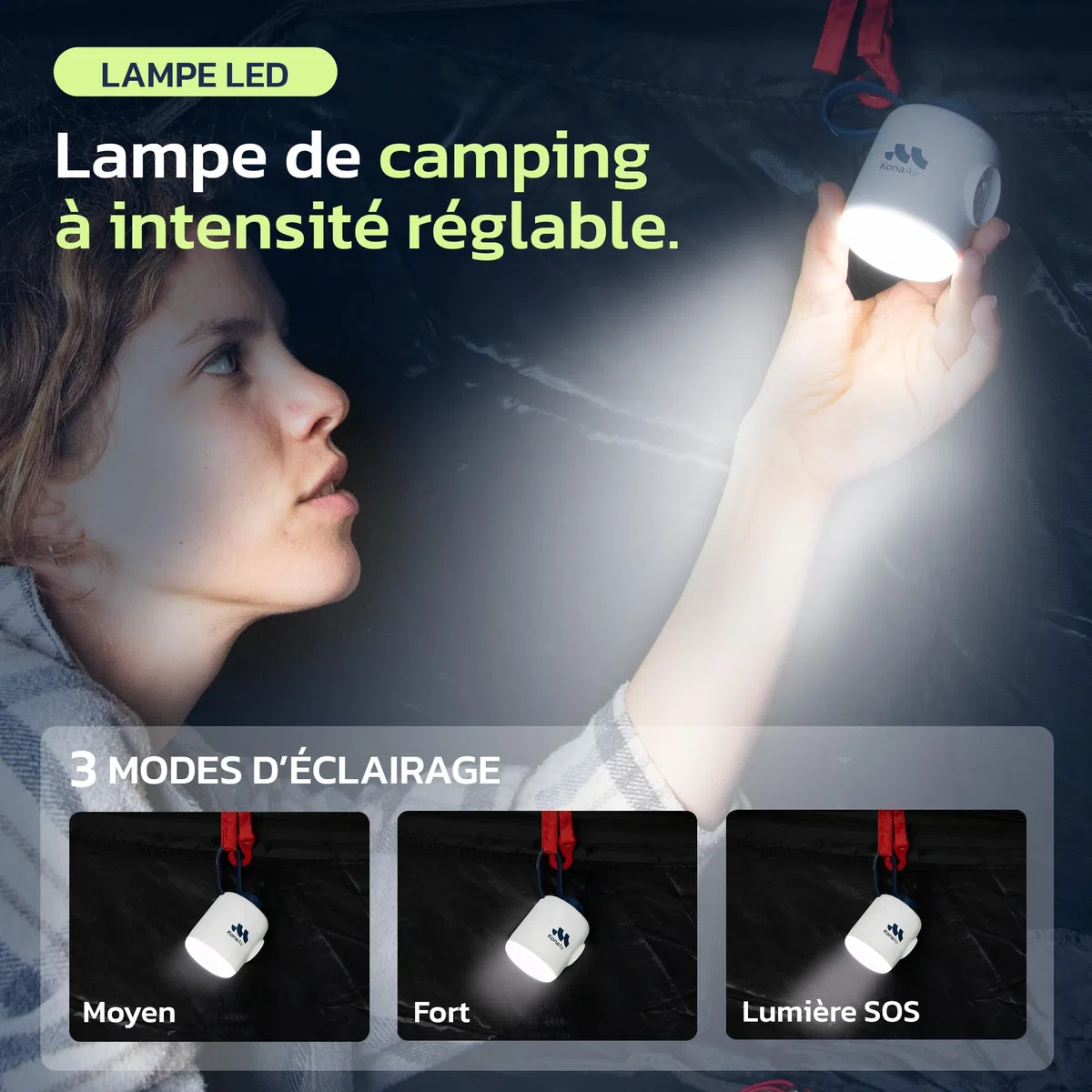 Woowind Pompe à Air Électrique, Pompe à Matelas Pneumatique sans Fil pour Flotteurs de Piscine, Anneaux de Natation, Lit Pneumatique, Canapé Pneumatique, Alimentée par Batterie Rechargeable