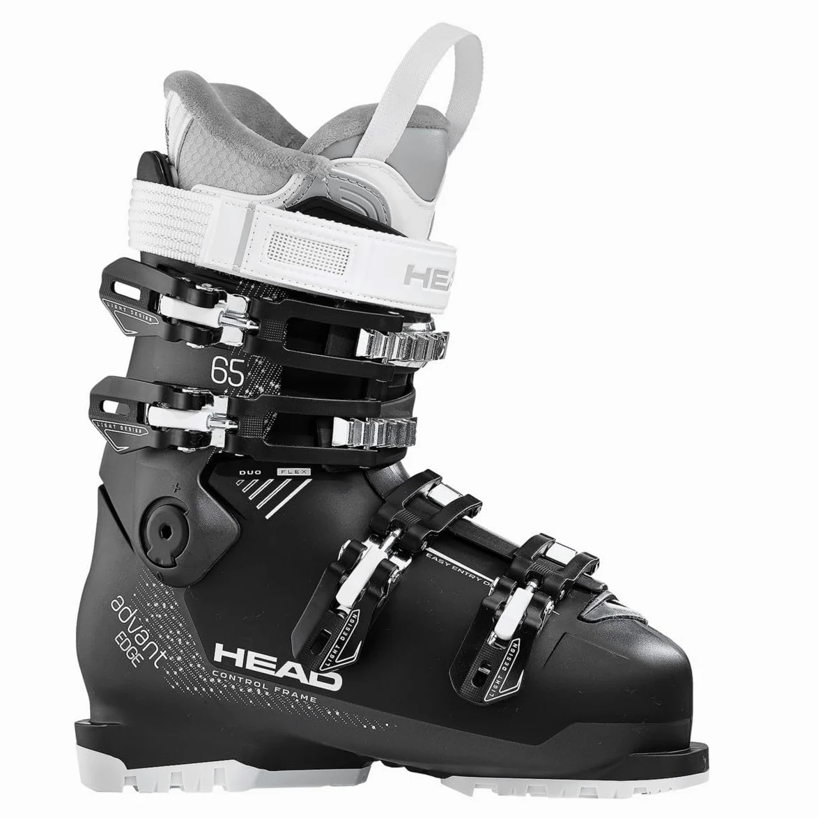 HEAD Chaussures de Ski Femme Advant Edge 65 W Skischuhe, Noir/Anthracite, 235