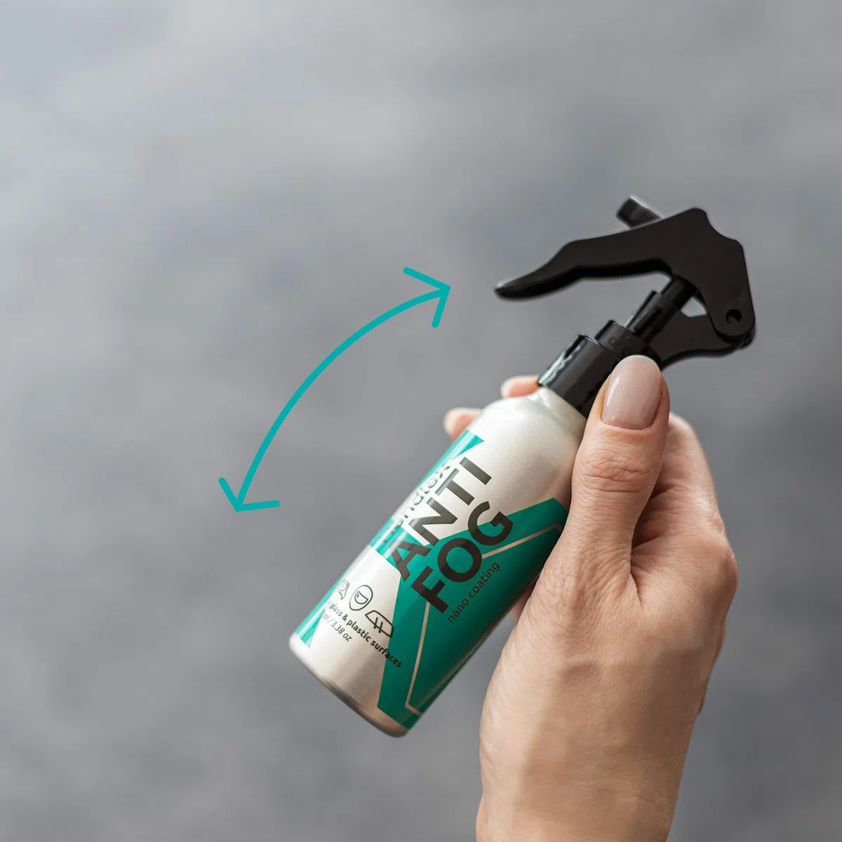 Hendlex Spray Anti Buée Voiture, Kit Anti Buée, Anti Buée Pare-Brise Intérieur, Anti Buée Casque Moto