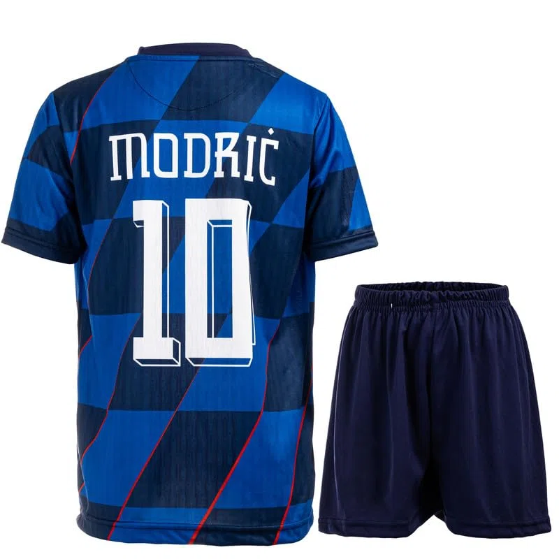 Maillot de football Croatie #10 Modric pour enfant avec short - Tailles adolescentes
