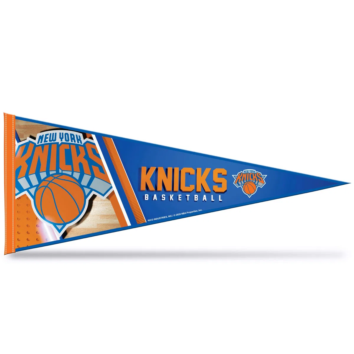 NBA New York Knicks Fanion en feutre souple avec carte en-tête 30,5 x 76,2 cm