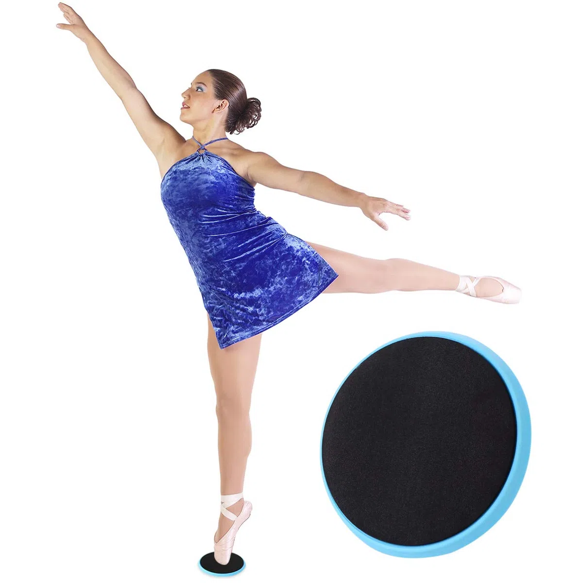 BESPORTBLE Ballet Tournant Disque Ballet Spinner Board pour La Danse Et Le Patinage Artistique Portable Tournevis Outil de Formation de Ballet pour Danseur Patineur (Couleur Aléatoire)