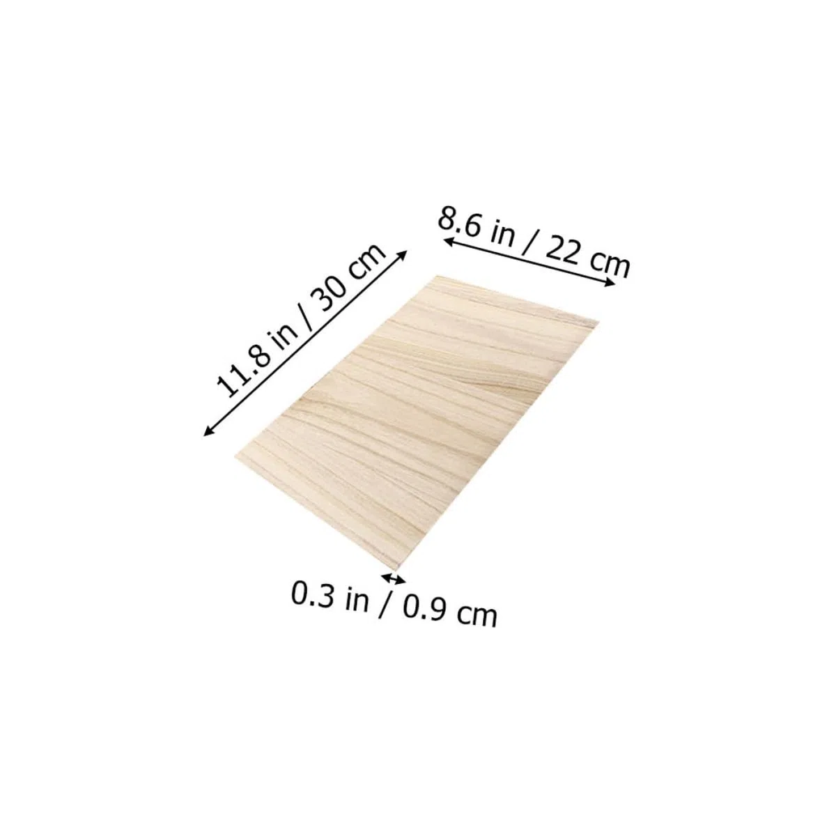 BESPORTBLE 5 Pièces Planche De Taekwondo Karaté Casser du Bois Planche De Rupture d'arts Martiaux Bois De Balsa Planches Cibles De Taekwondo Planches De Karaté en Bois Plaque Perforée