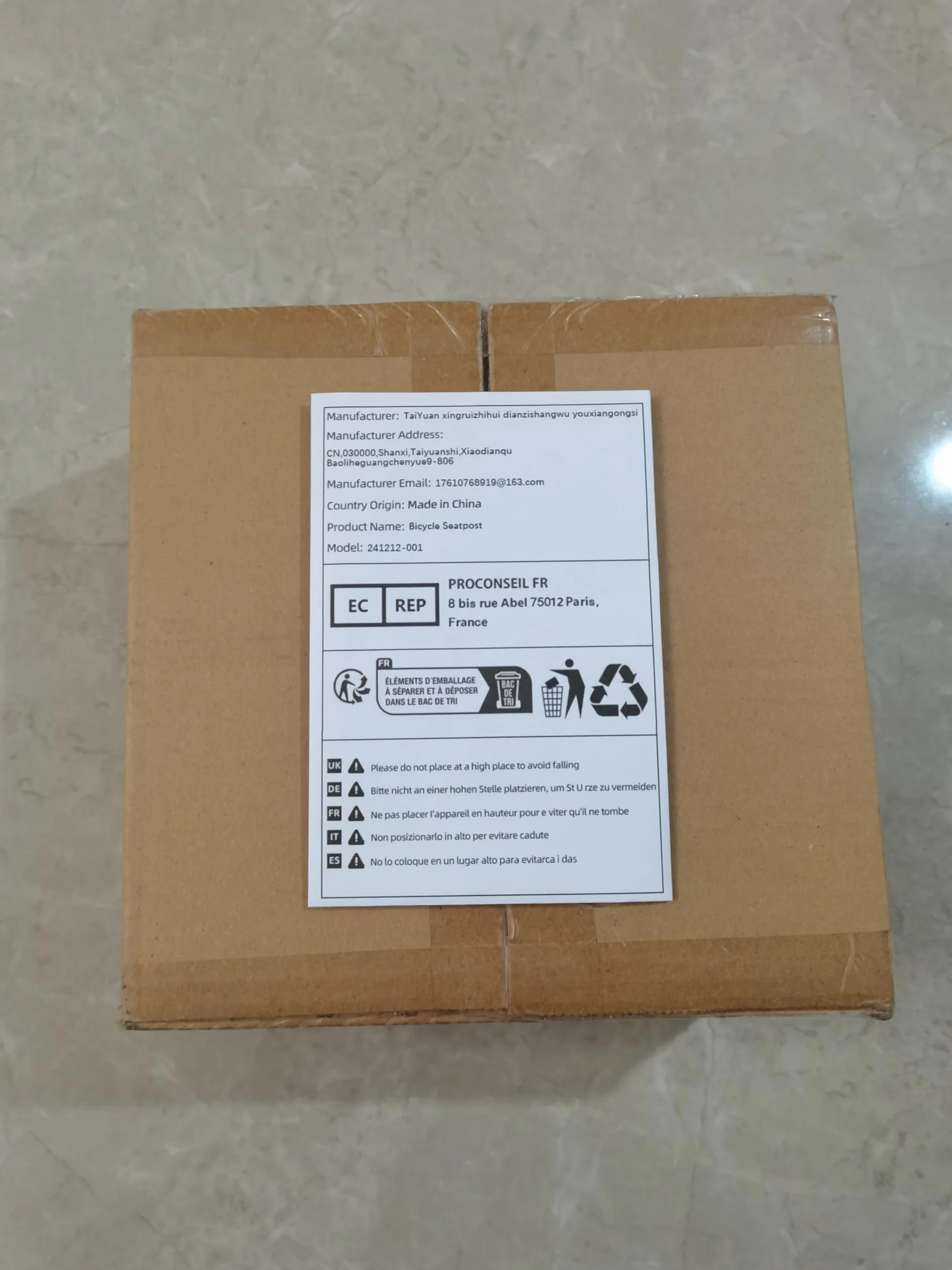 Tige De Selle Rabattable for Vélo Électrique, Support De Selle Rabattable, Diamètre 27.2mm, Adapté À De Nombreux Vélos