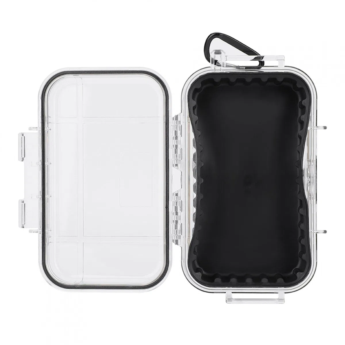 Demeras Antichoc Carry Box Outdoor Survival Antichoc Étui de Rangement étanche Boîte de Transport étanche à l'air Conteneur(Transparent)