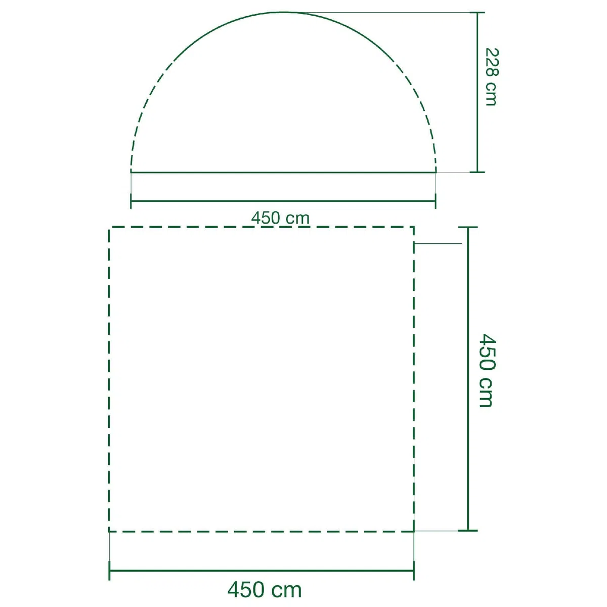 Coleman Tonnelle Pro XL 4,5 x 4,5 m pour Festivals, Jardin et Camping, poteaux en Acier Robuste, Grande Tente d'événement avec Protection Solaire SPF 50+