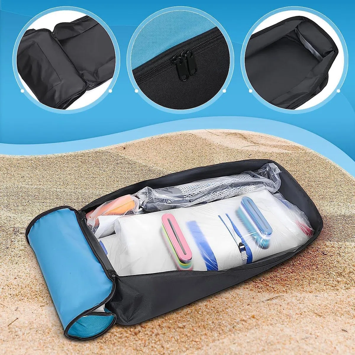 Sac À Dos Paddleboard – Étui De Voyage Suup, Sac À Dos Paddle Board | Sacs De Transport Pour Planche À Pagaie, Porte-planche Réglable, Sac De Rangement Pour Planche De Surf Debout, Grande Capacité