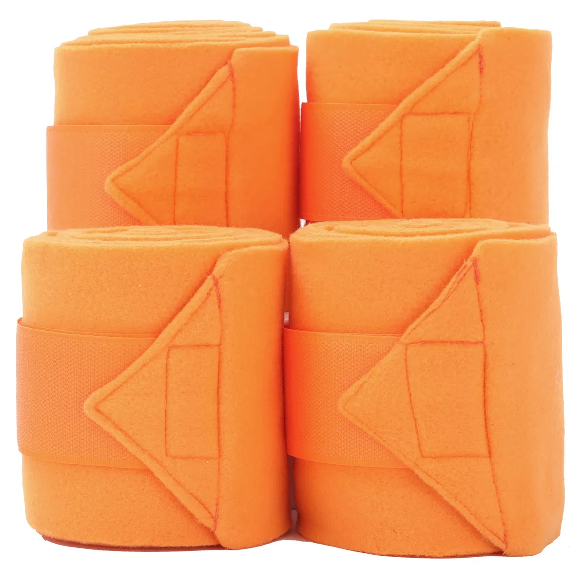 Lot de 4 bandages polaires d'exercice pour polo de dressage