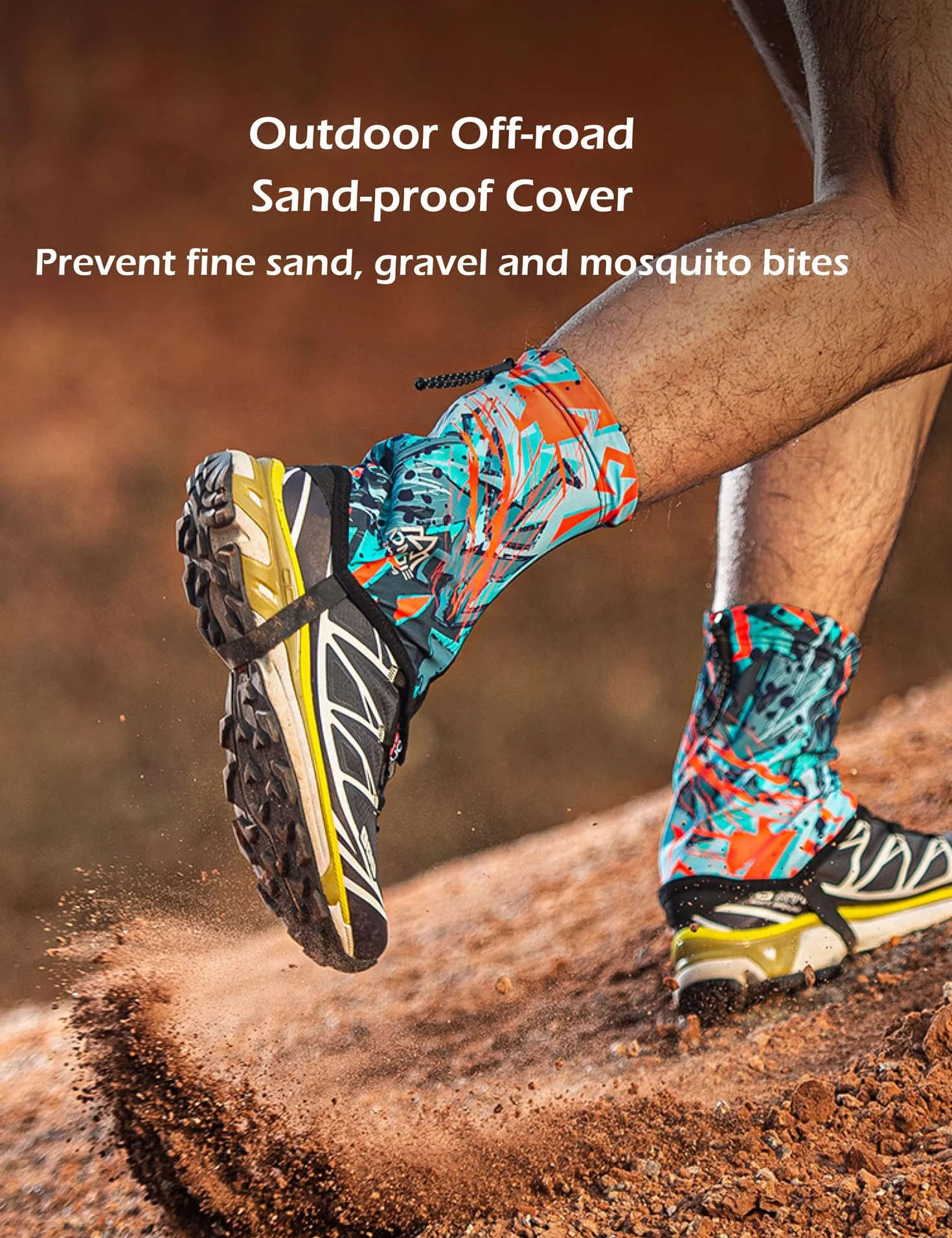 TRIWONDER Guêtres Randonnée Basses Couvre Chaussures Anti Sable Guêtres Trail pour Homme Femme Chasse Running
