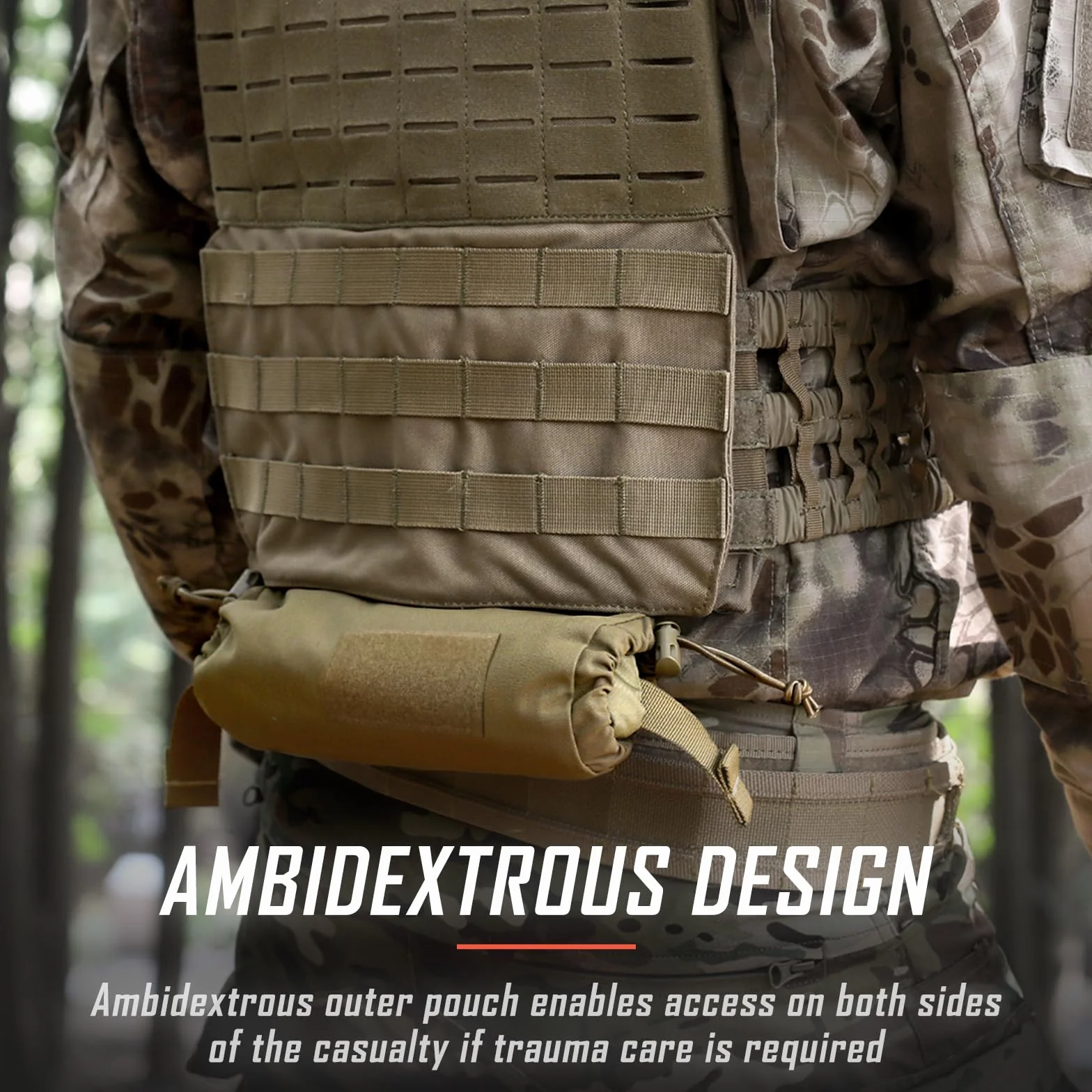 WYNEX Pochette de Secours Tactique Ifak Poche Molle de Premiers Secours Pochette de Survie Militaire Sac de Premiers Soins Molle Poche d'Urgence Médical Pochette de Vidange pour Gilet JPC CPC AVS