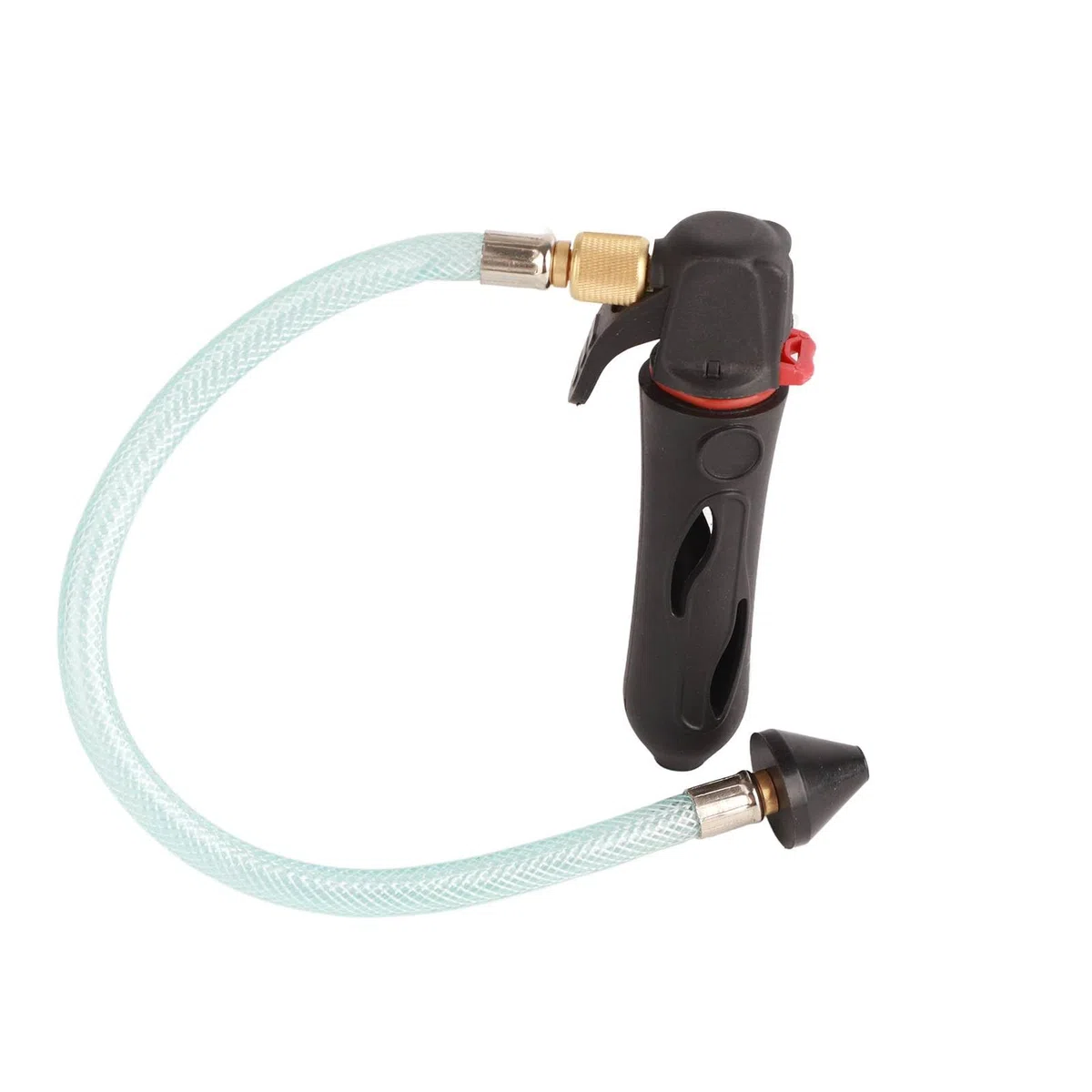 Pistolet de Vidange fileté, Nettoyeur de Cartouche de CO2 Portable Sûr avec Tuyau Flexible pour Kit D'ouverture de Réfrigérant de Climatiseur