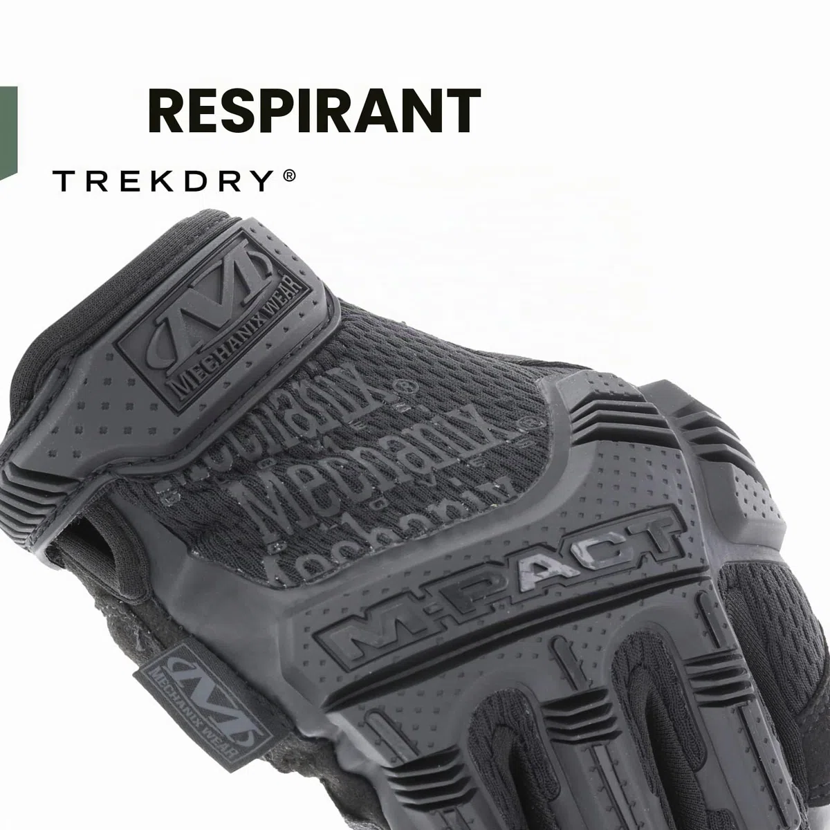 Mechanix Wear - M-Pact Fingerless Covert Gants (X-Large, Noir)