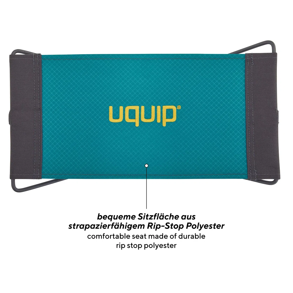 Uquip Fancy - Tabouret Pliant - Compact et Léger - Capacité de Charge 100 kg