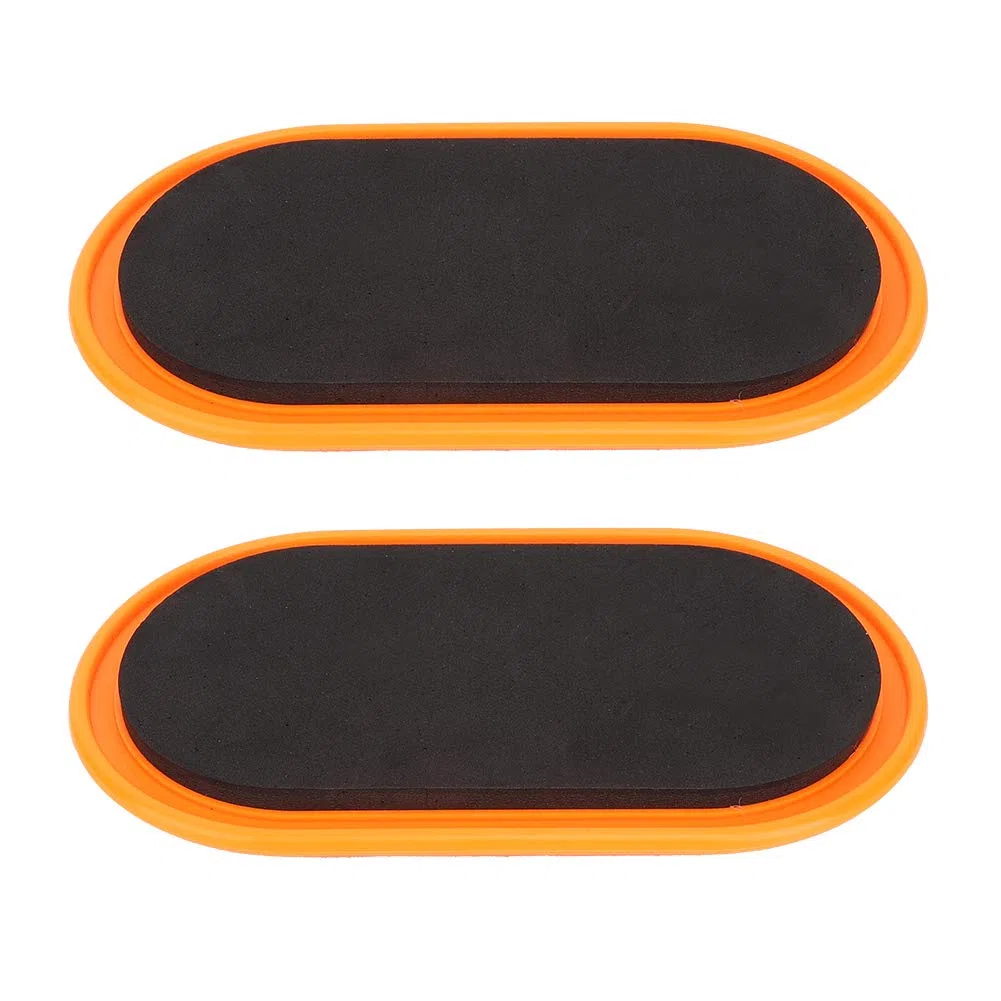 2PCS Disques Coulissants Ovales