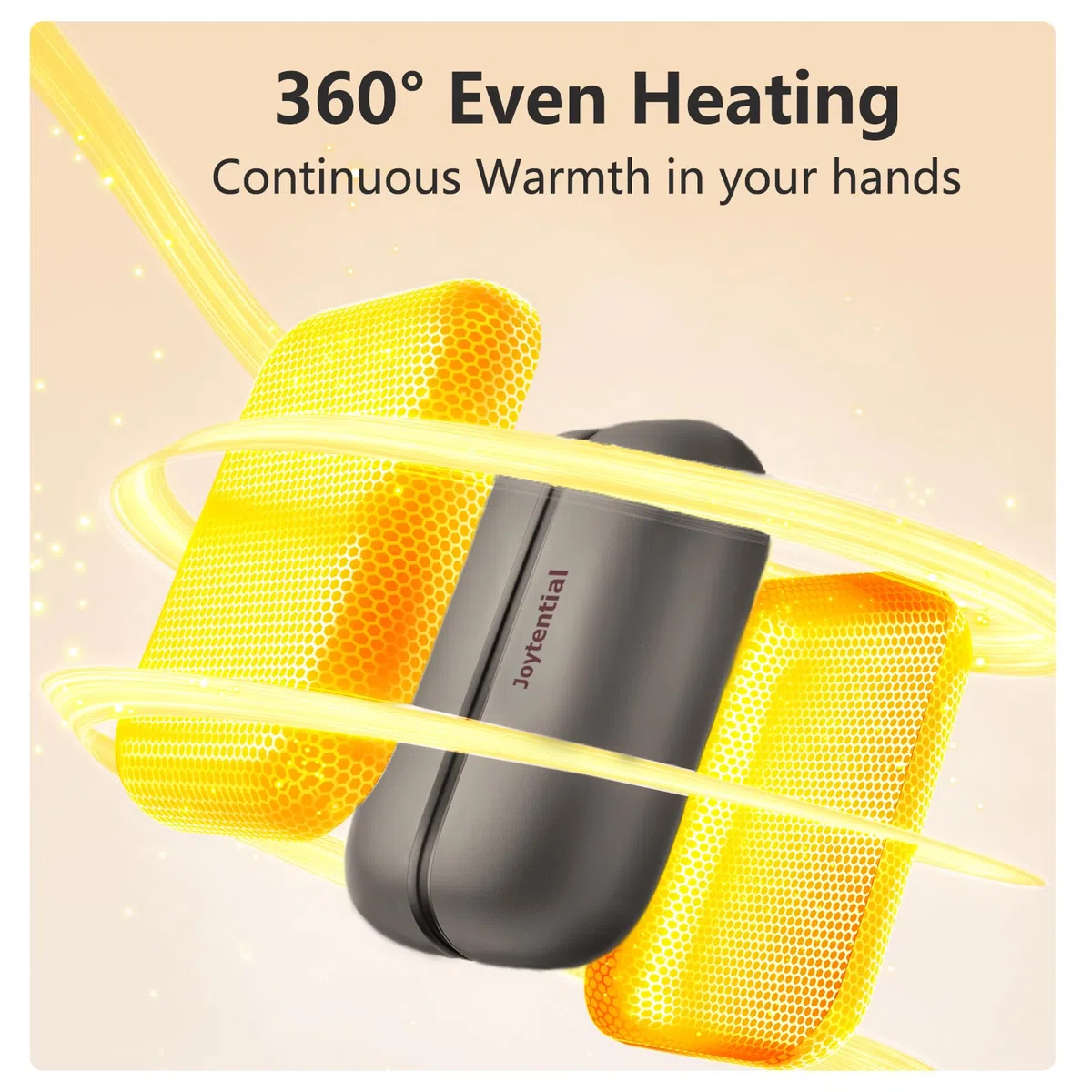 10000mAh Chauffe Mains Rechargeables, 2 en 1 Chaufferette Électriques Magnétiques Portables, 3 Niveaux de Chaleur, Chauffe-Main pour Extérieur, Camping, Cadeau pour Hommes et Femmes
