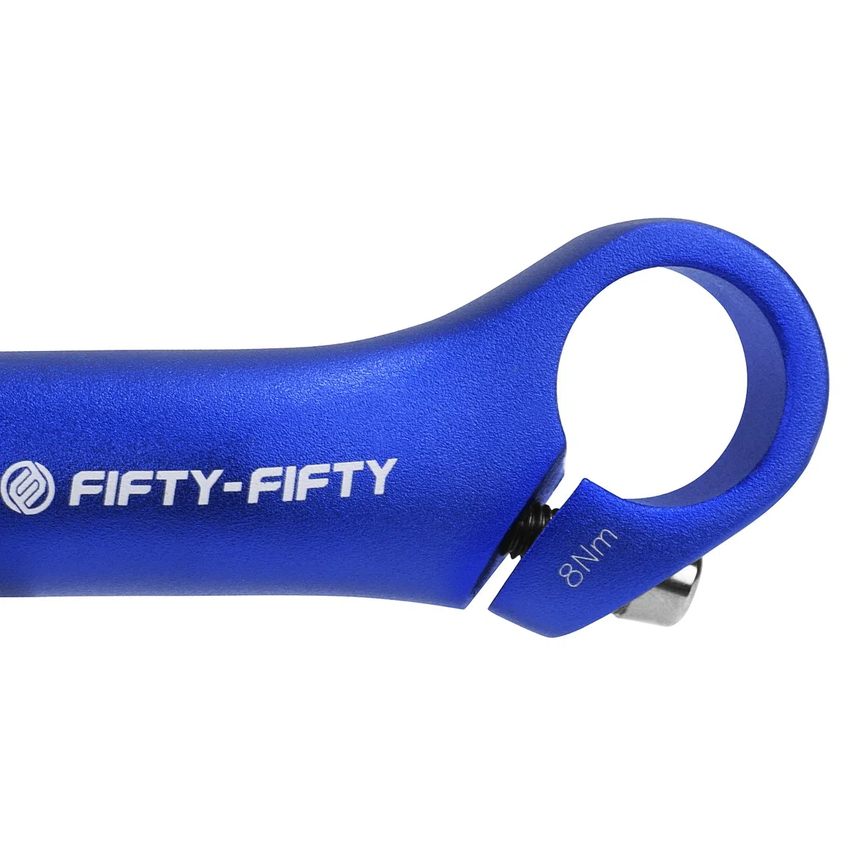 FIFTY-FIFTY Extrémités de guidon de vélo, extrémités de guidon en alliage d'aluminium, VTT(bleu)