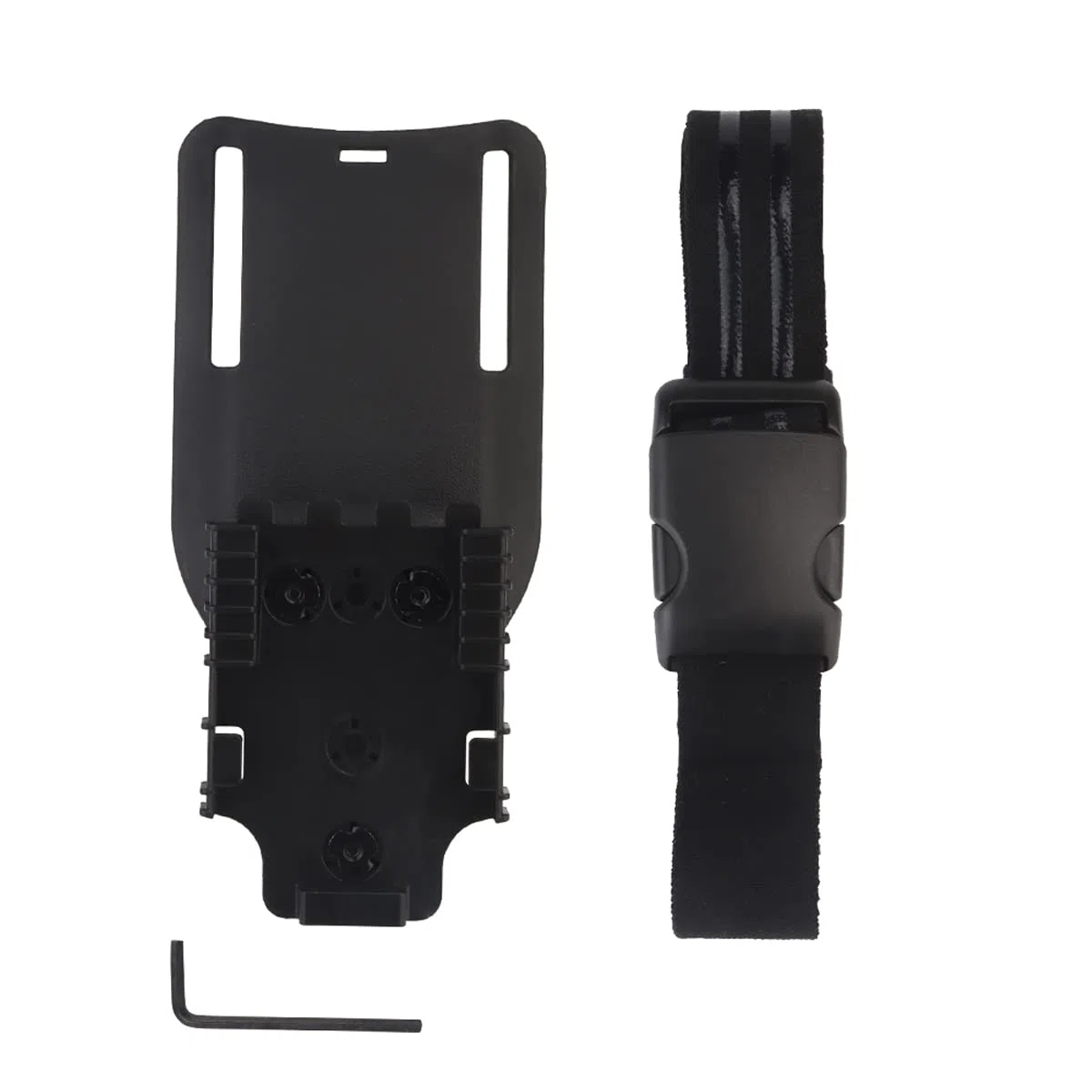 Kit de système de Verrouillage Rapide Tactique, Boucle de Ceinture QLS 22 19, Base d'adaptateur, Boucle à dégagement Rapide, Ceinture à Patte Mobile, étui à Pistolet.