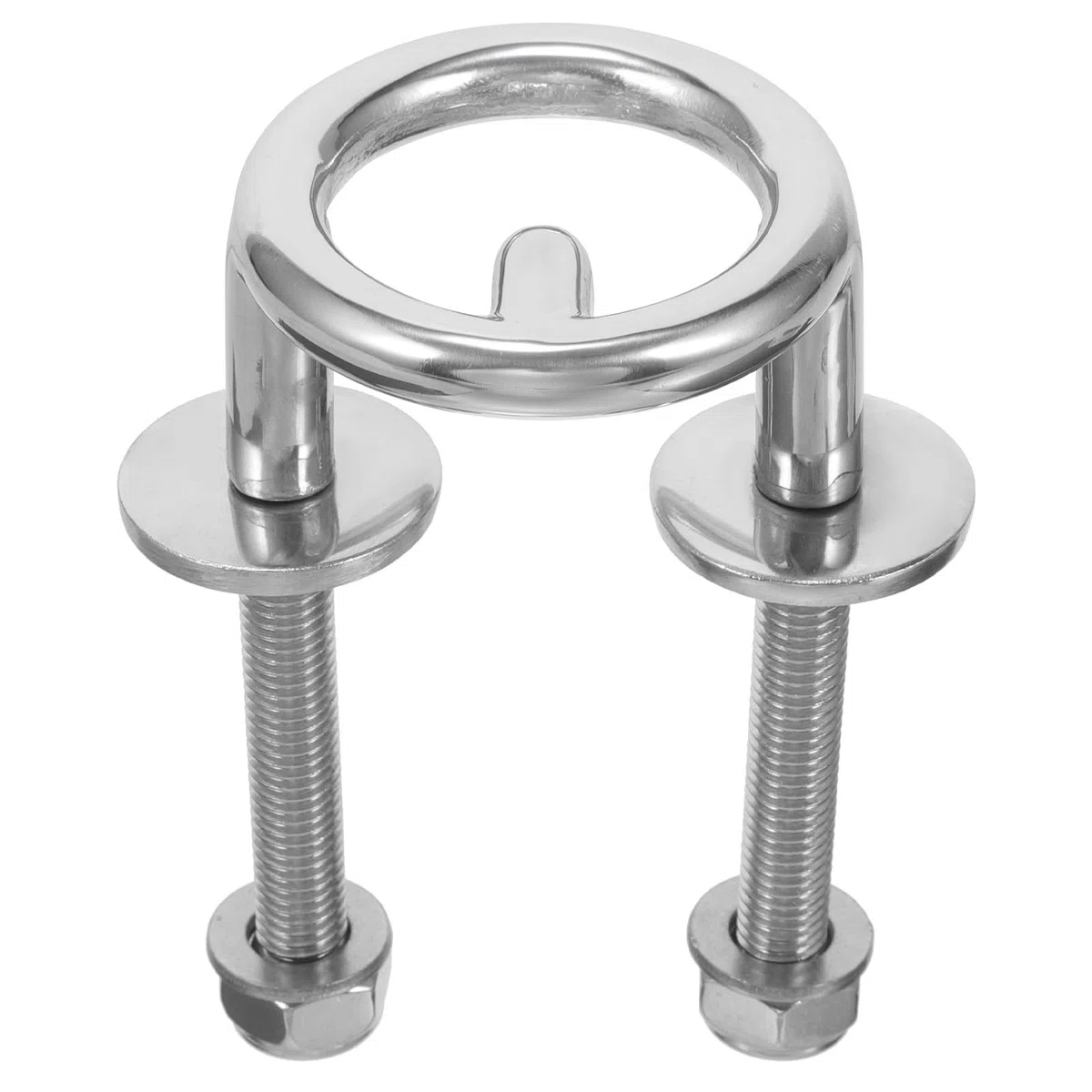 Happyyami de Remorquage en Acier Inoxydable Argenté pour Ski Nautique Solide et Résistant la Corrosion, Support pour Bateau Lors Pratique Ski Nautique