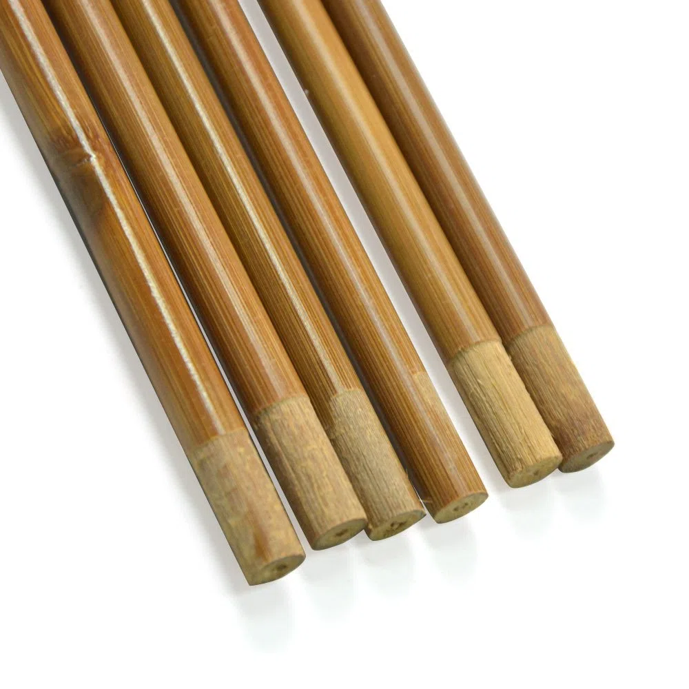 SHARROW Arbre de Flèche en Bambou de Tir à l'arc Faites à la Main de 7mm/8mm/9mm/10mm Diamètre Tiges en Bambou pour DIY Traditionnel Arc Classique Flèches Longbow