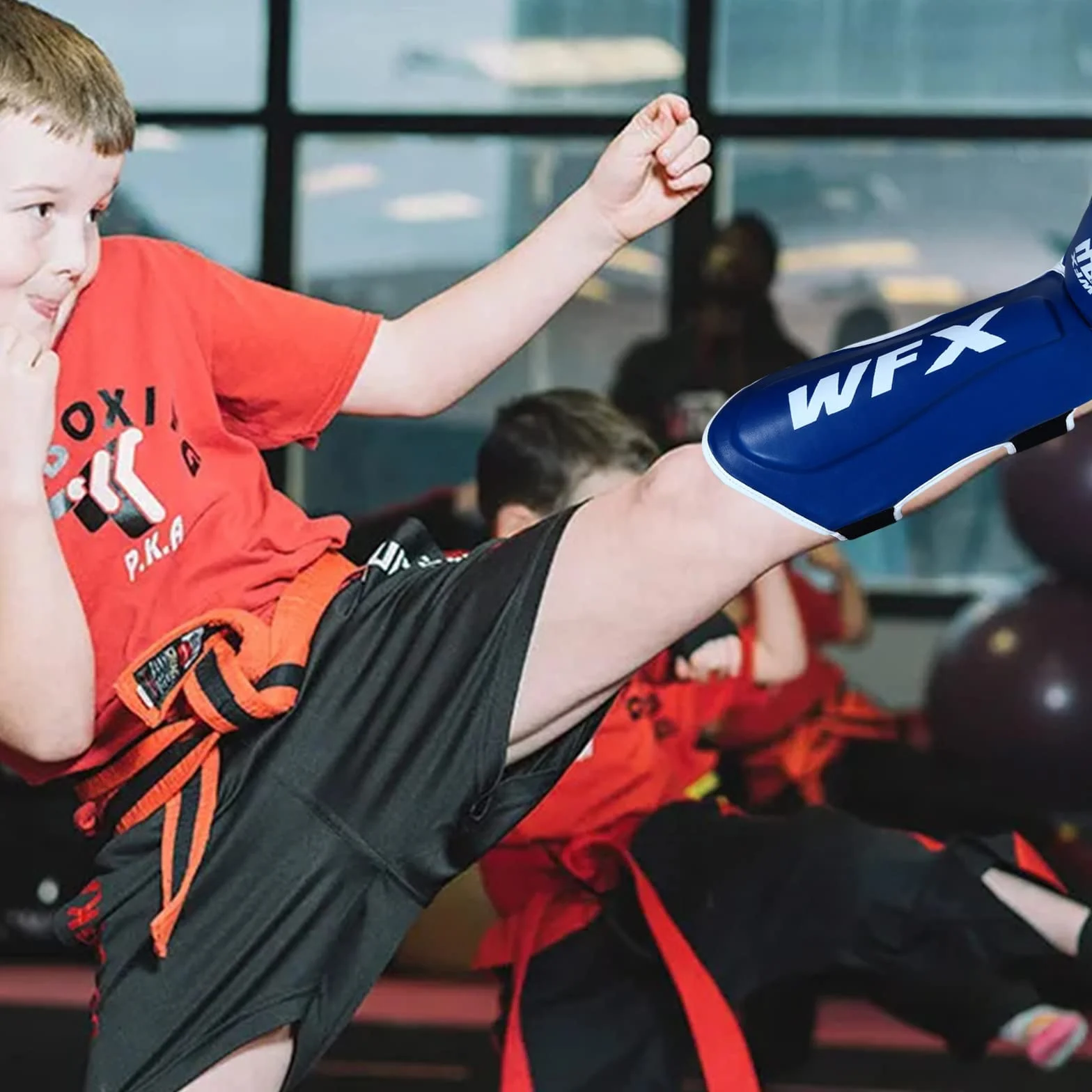 Protège-Tibias et Cou-de-Pied pour Enfants - MMA - Muay Thai - Kick Boxing - Garçons et Filles