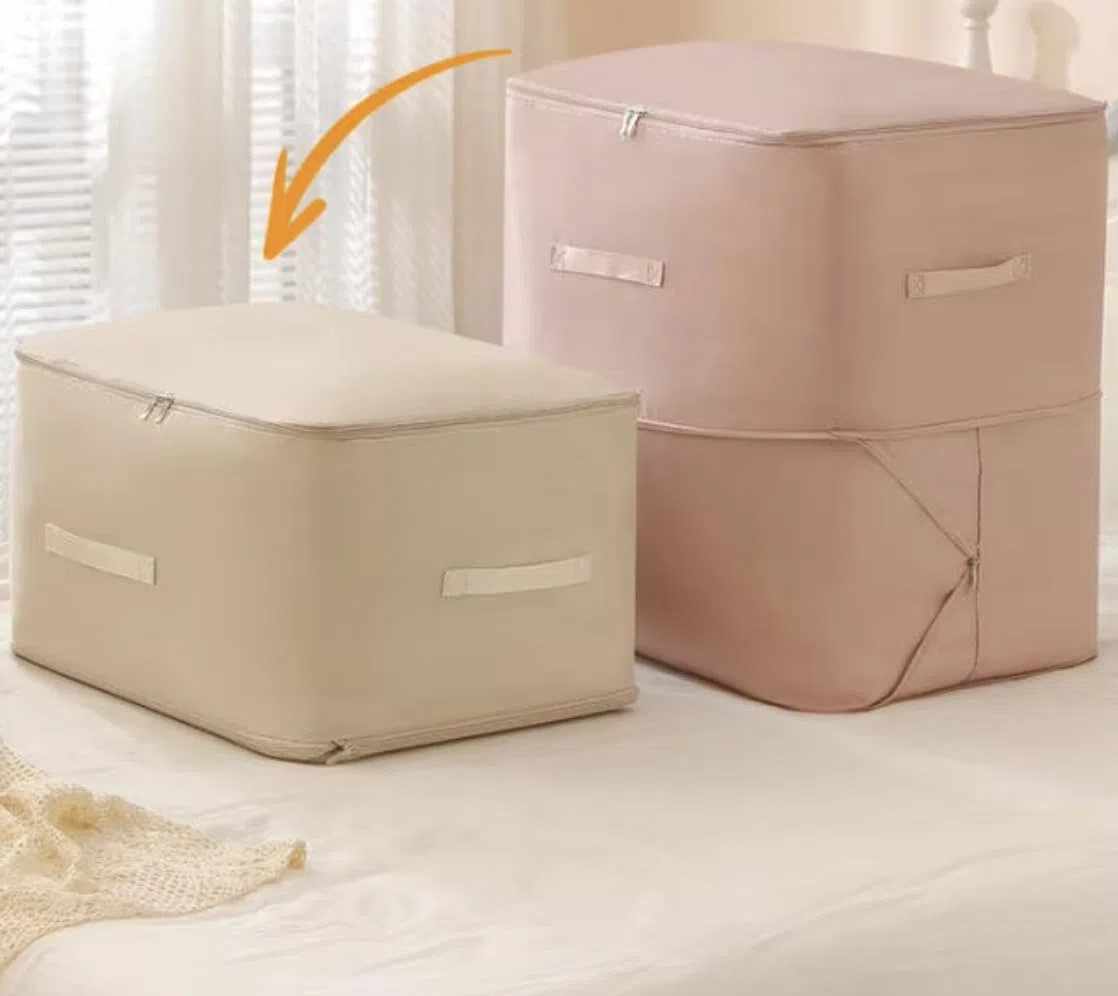 CASA Corner Sac de Compression, spacemaster Sac de Compression Ultime, Sacs de Rangement Extensible Conception Peu encombrante pour Voyage et masion vêtements, couettes