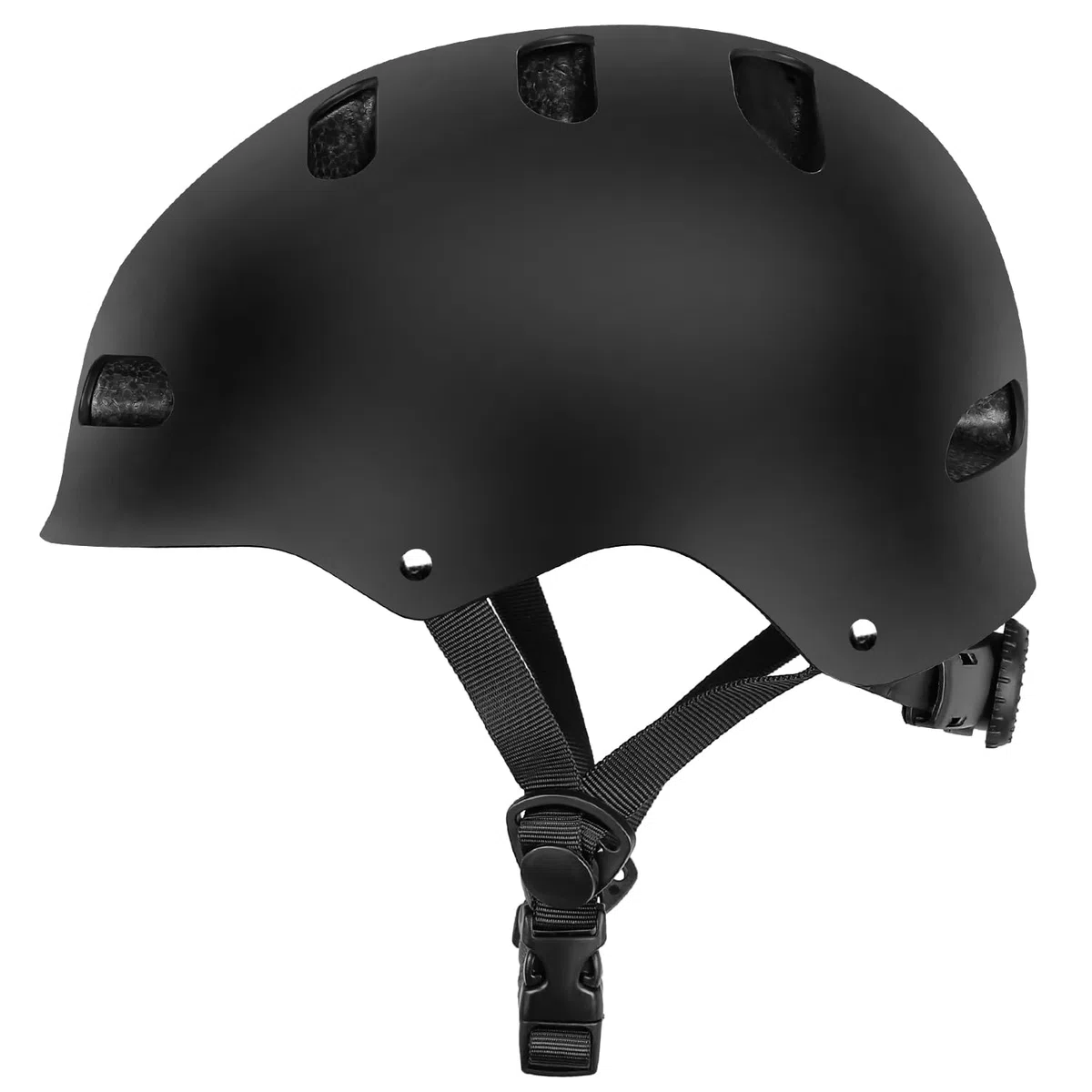 Casque de skate pour homme et femme - Robuste - Pour la vie quotidienne - Réglable - Unisexe - Casque de protection pour skateboard, scooter électrique, scooter, BMX