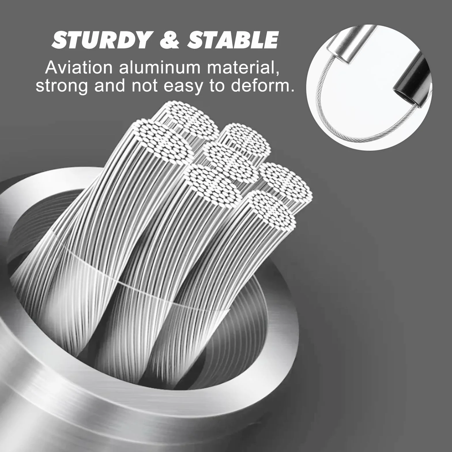 Bâtons de Randonnée en Aluminium 2 PCS, Baton de Marche Nordique Pliable Télescopique Antichoc Antidérapant 105-125 CM, Baton de Randonnée avec 4 Paires de Tampons Caoutchouc pour Trekking