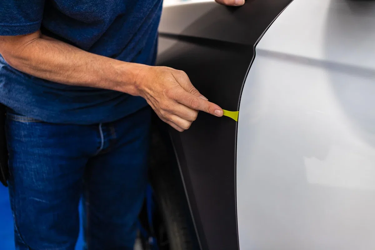 The Wrap Institute – Axe Vinyl Wrap/PPF Tool – Double Hache Rouge et Simple Hache Verte Combo (Lot de 4)