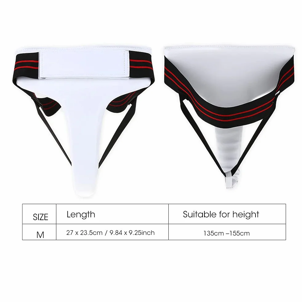 Protège-Aine Femme Arts Martiaux MMA Karaté Kickboxing, Protection Entrejambe, Taille M