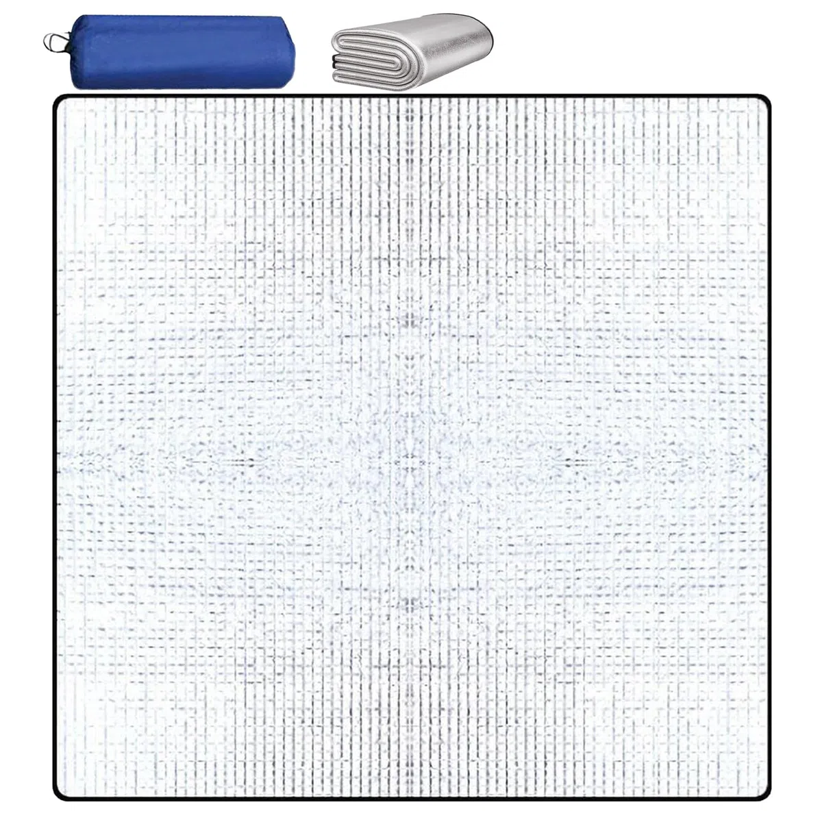 200 * 200cm Tapis De Sol Isolant en Aluminium, Tapis De Camping, Tapis Isolant CampingTapis Isolant Thermique Aluminium Étanche, pour Camping Randonnée Pique-Nique