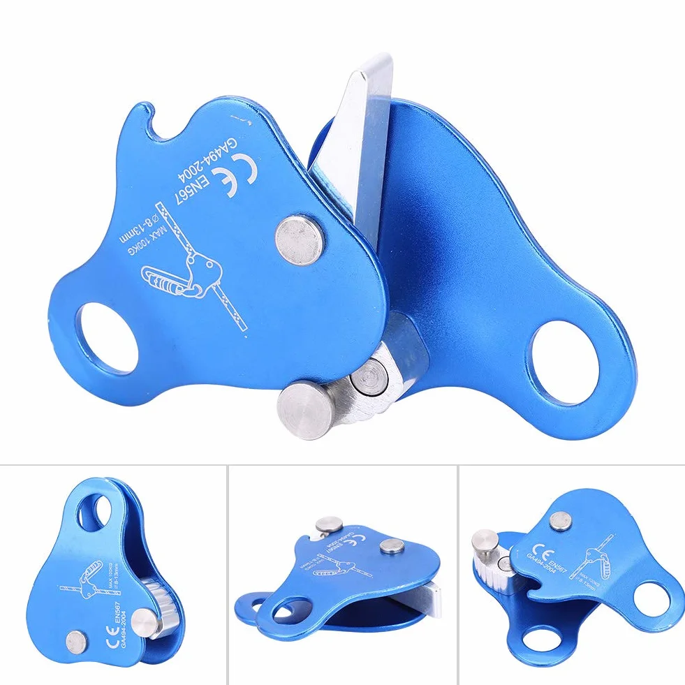 Alomejor Corde à Grimper Protecteur de Corde pour l'alpinisme Dispositif de Verrouillage Automatique de Corde de sécurité antichute de Protection